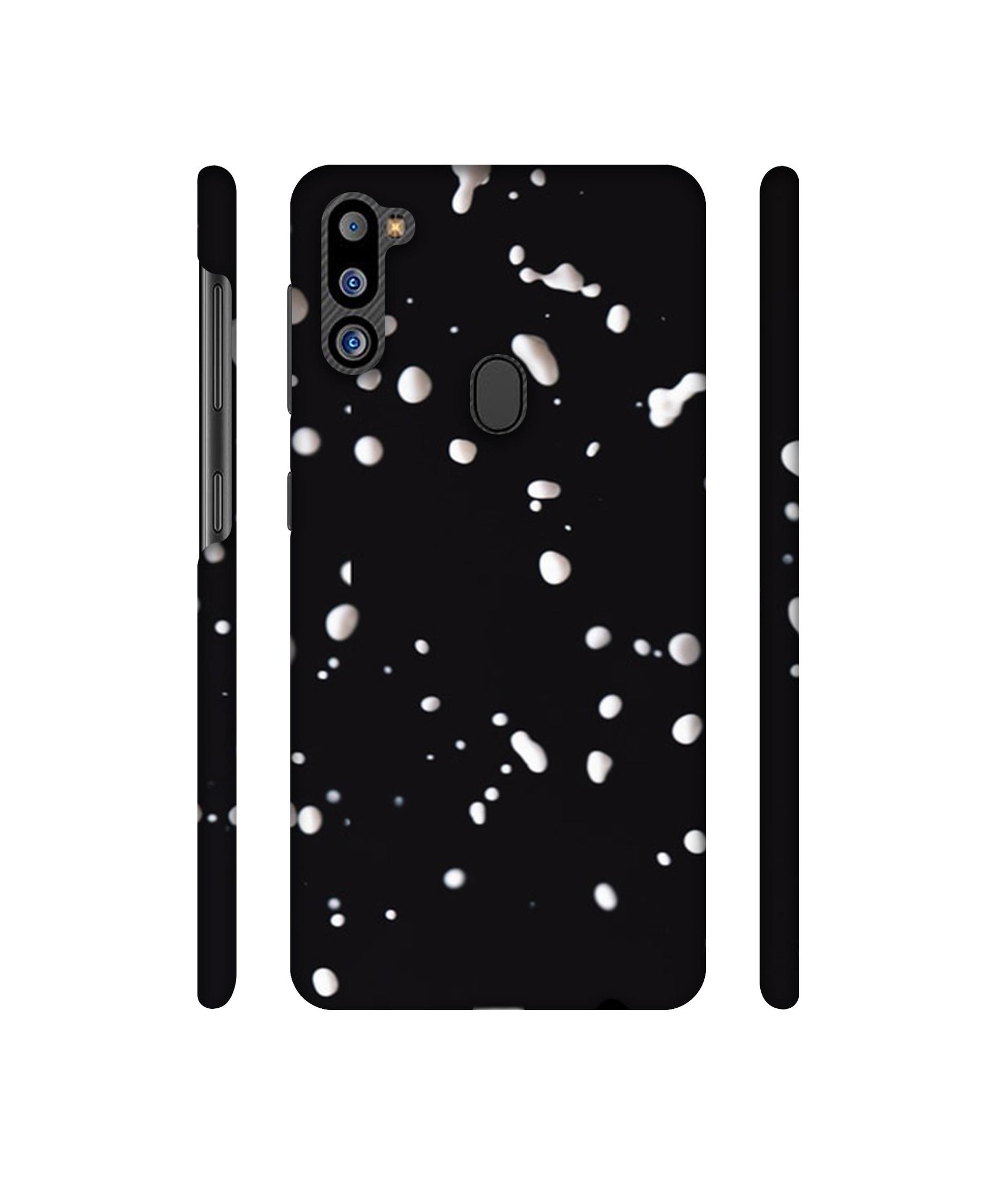 Milk Splash Designer Hard Back Cover for Samsung Galaxy M21 2021 Edition