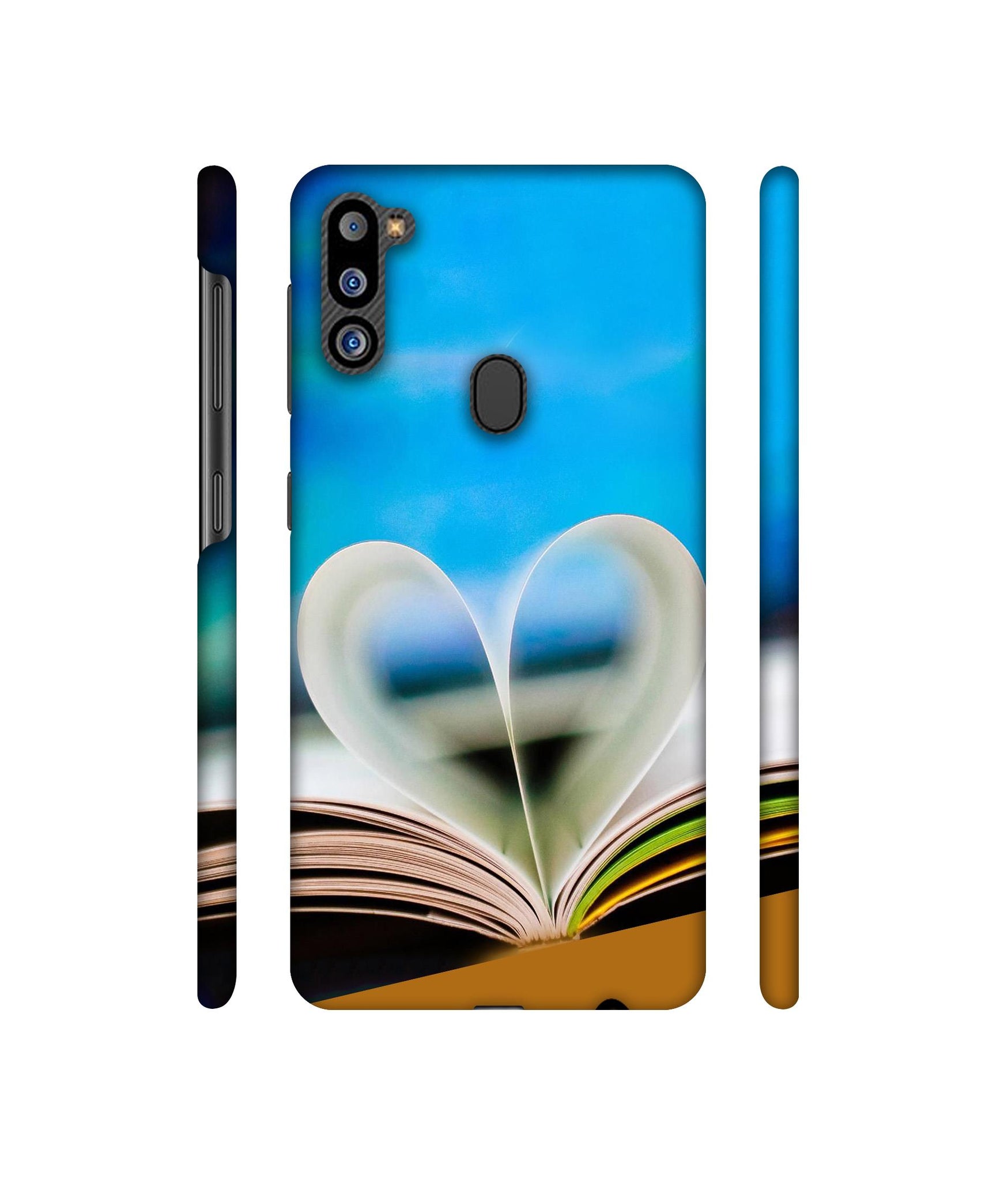 Love Book Designer Hard Back Cover for Samsung Galaxy M21 2021 Edition