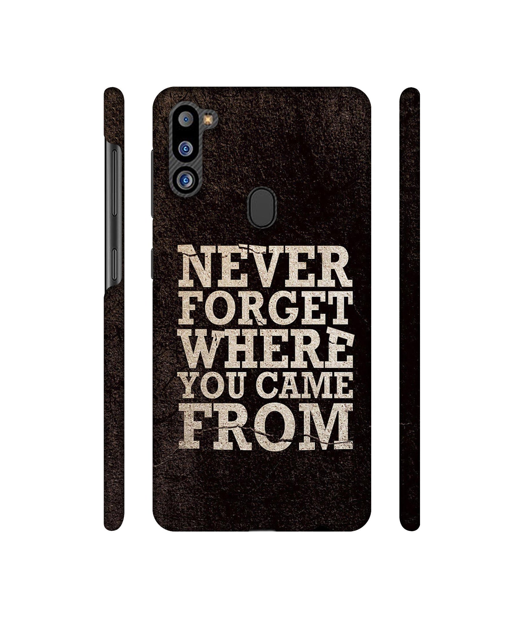 Thought Designer Hard Back Cover for Samsung Galaxy M21 2021 Edition