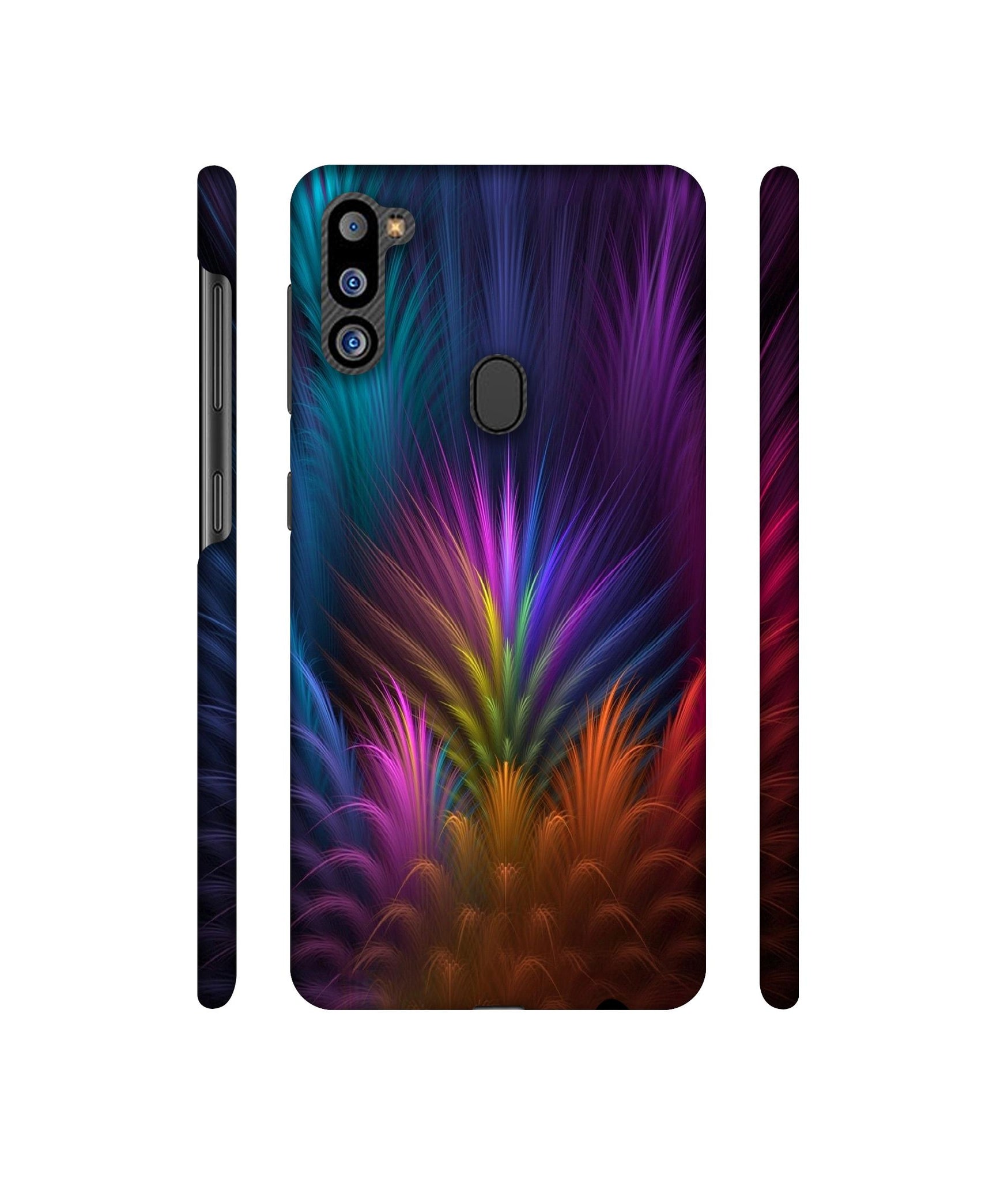 Multicoloured Designer Hard Back Cover for Samsung Galaxy M21 2021 Edition