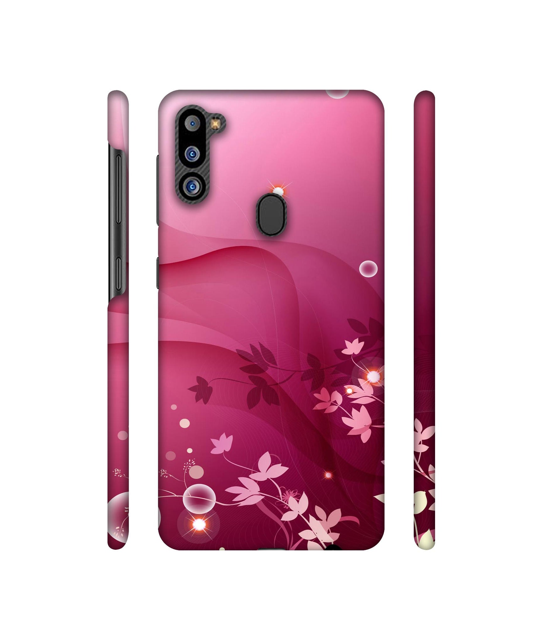 Pink Abstract Designer Hard Back Cover for Samsung Galaxy M21 2021 Edition