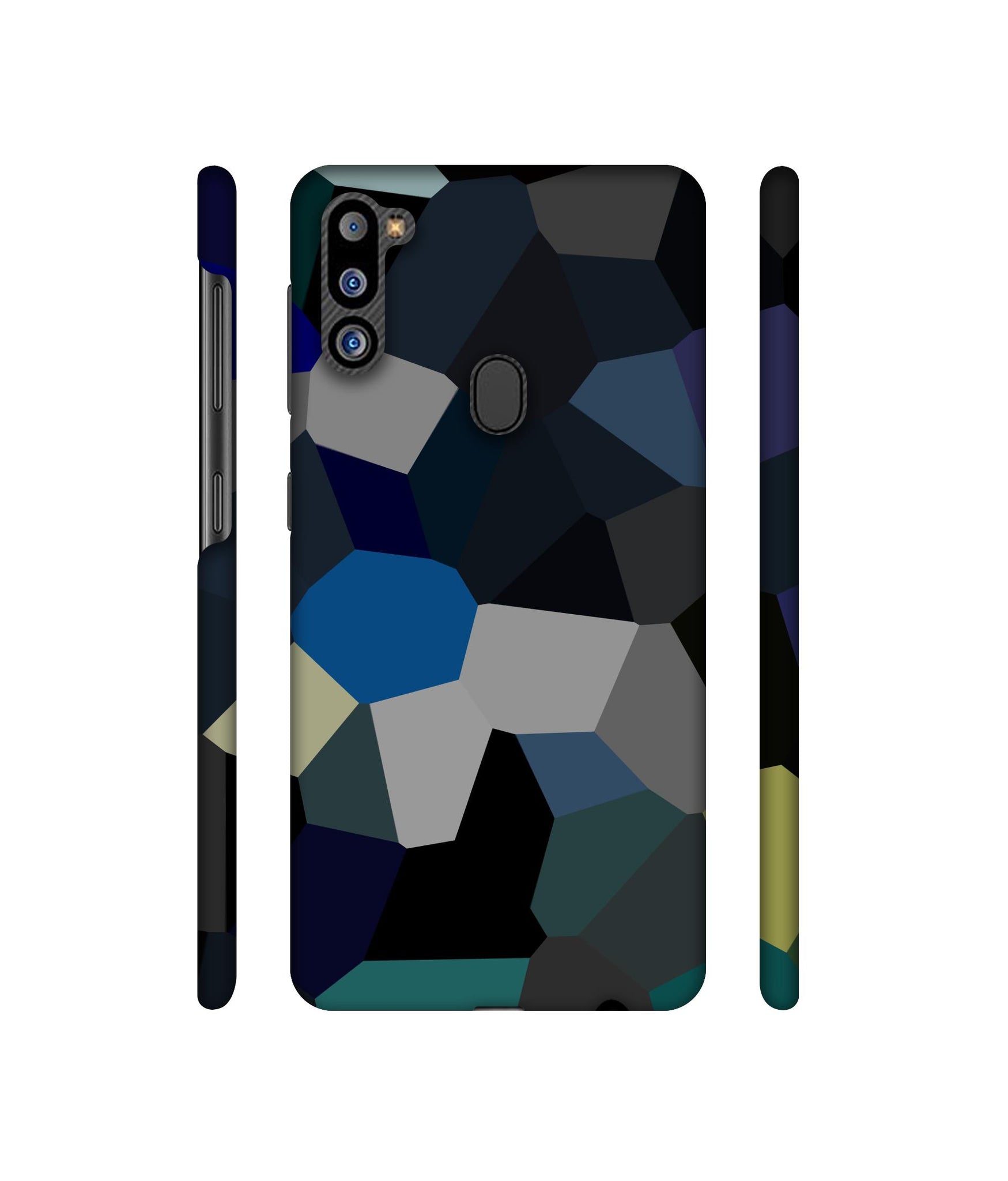 Mathematical Shape Designer Hard Back Cover for Samsung Galaxy M21 2021 Edition