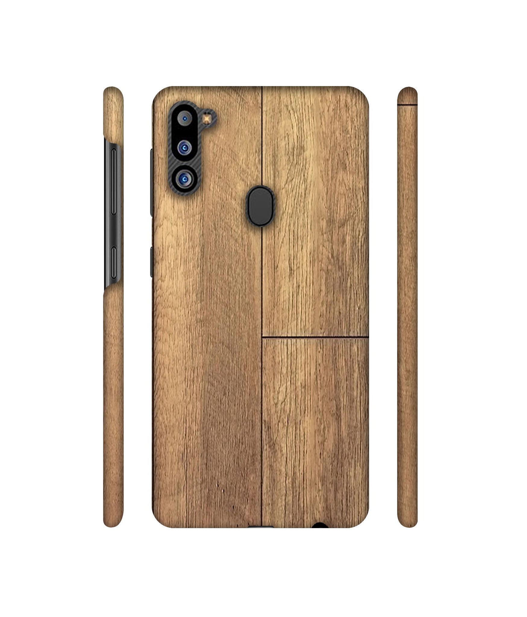 Wood Stretcher Designer Hard Back Cover for Samsung Galaxy M21 2021 Edition