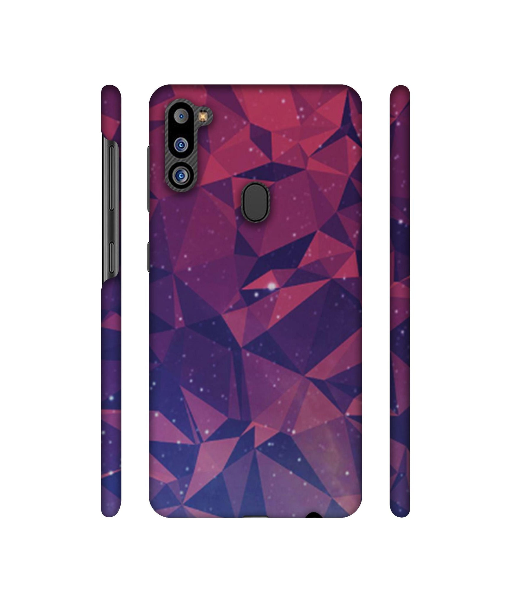 Bad Color Shape Designer Hard Back Cover for Samsung Galaxy M21 2021 Edition