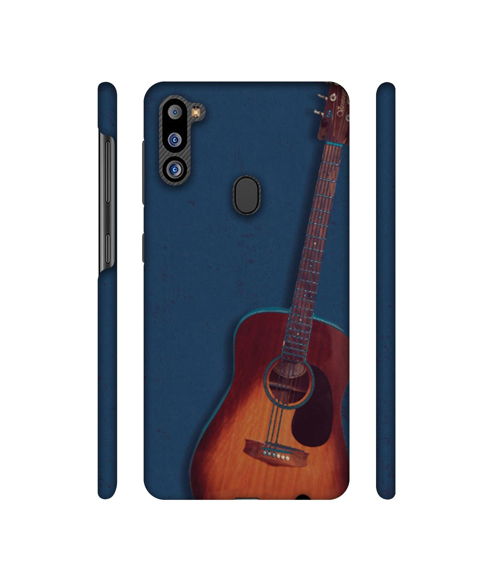 Guitar Designer Hard Back Cover for Samsung Galaxy M21 2021 Edition