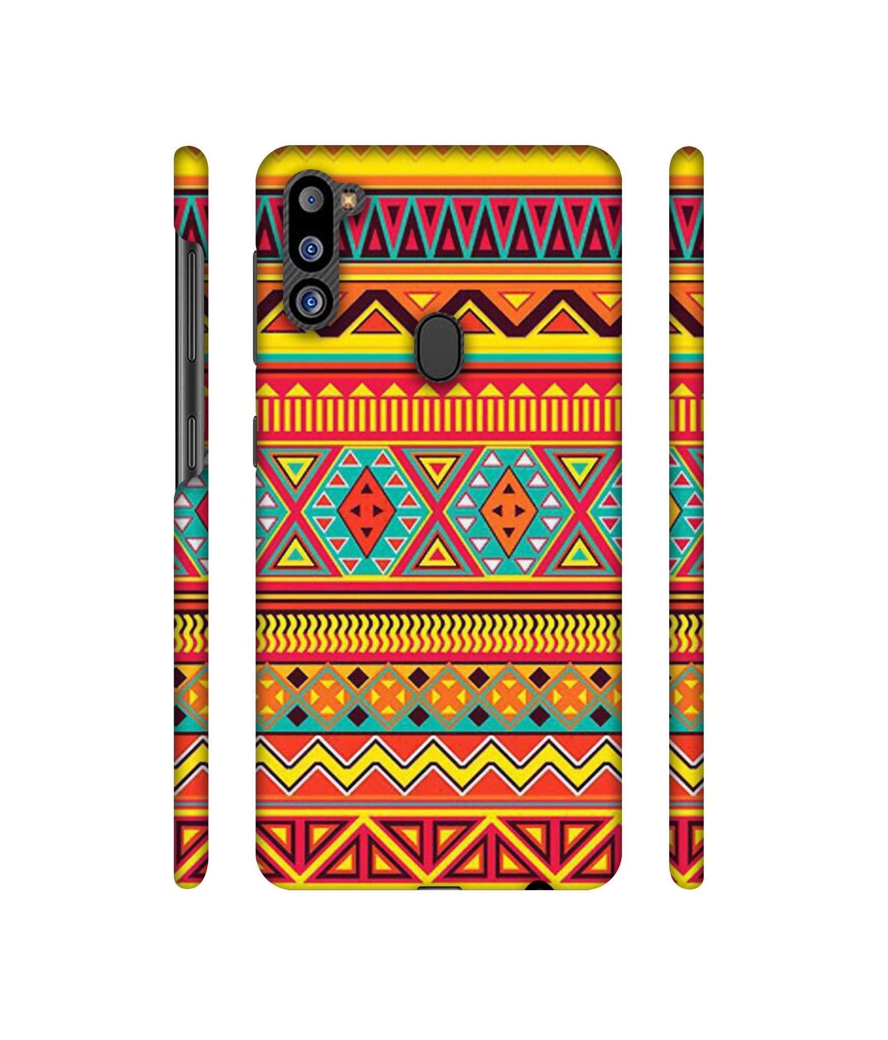 Artistic Rangoli Designer Hard Back Cover for Samsung Galaxy M21 2021 Edition