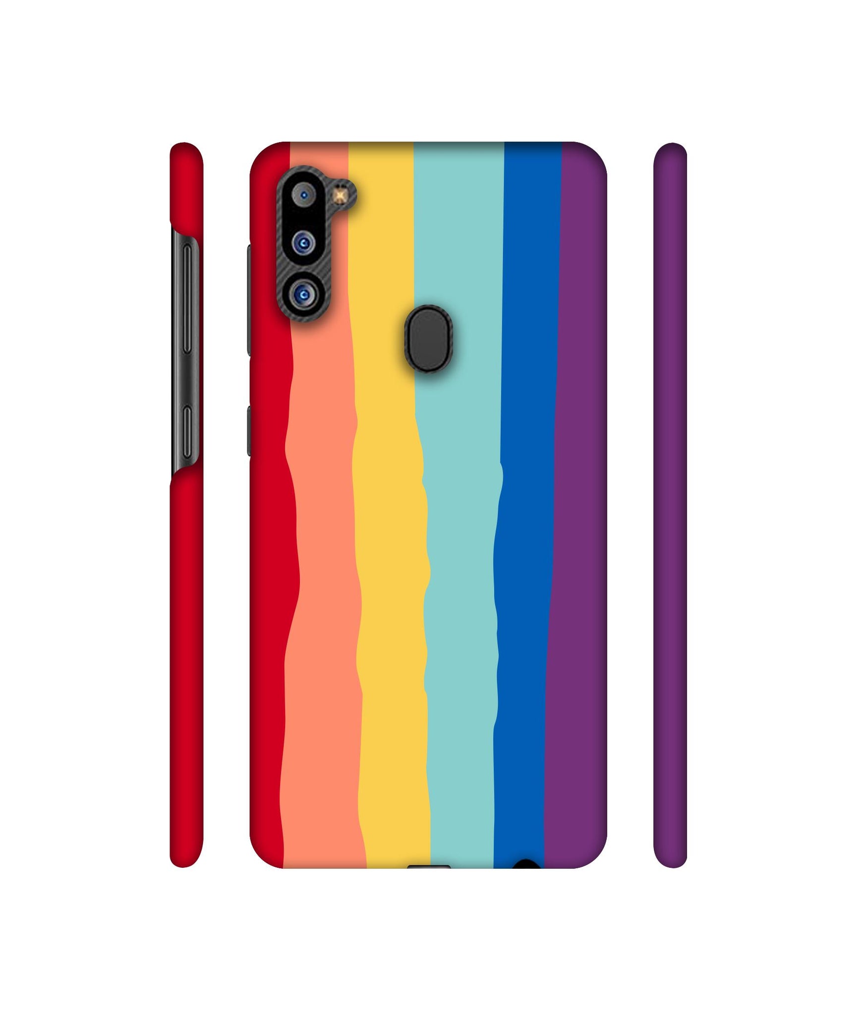 Rainbow1 Designer Hard Back Cover for Samsung Galaxy M21 2021 Edition
