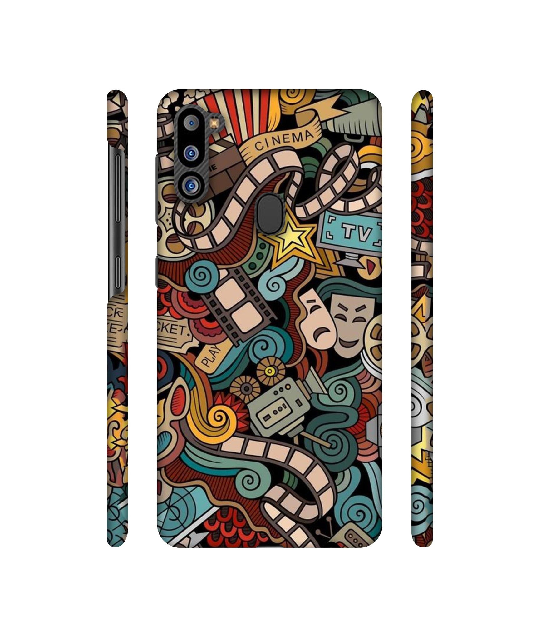 Movies Designer Hard Back Cover for Samsung Galaxy M21 2021 Edition