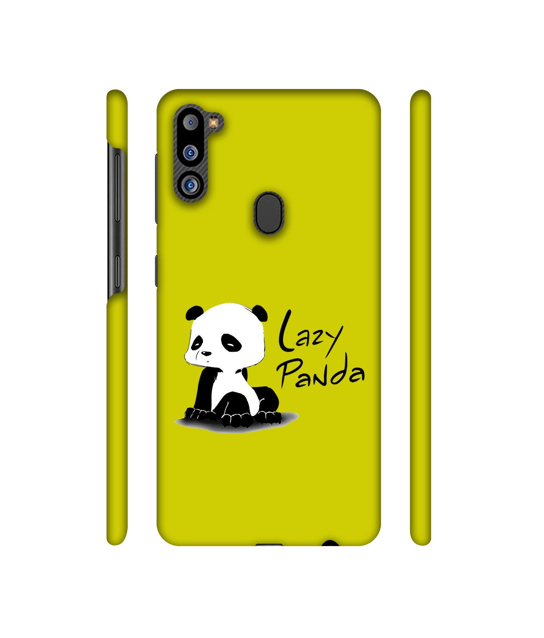 Lazy Panda Designer Hard Back Cover for Samsung Galaxy M21 2021 Edition