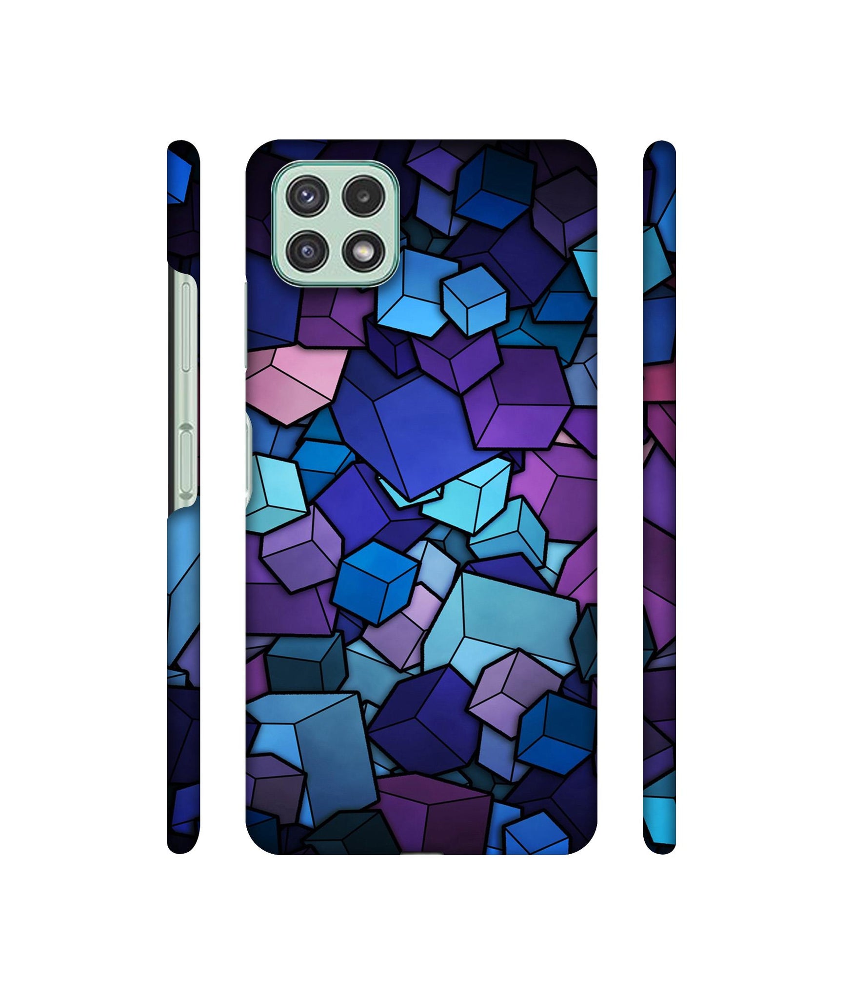 Color Box Designer Hard Back Cover for Samsung Galaxy A22 5G / F42 5G