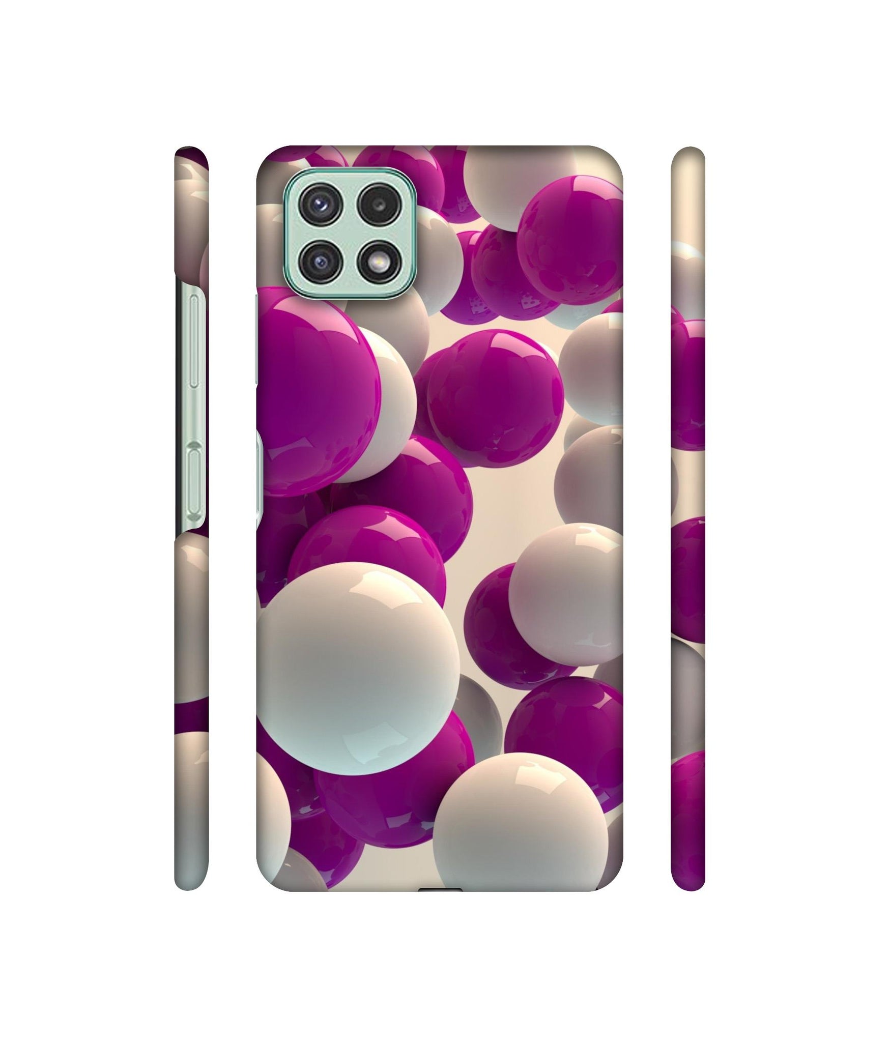 3D Balloons Designer Hard Back Cover for Samsung Galaxy A22 5G / F42 5G