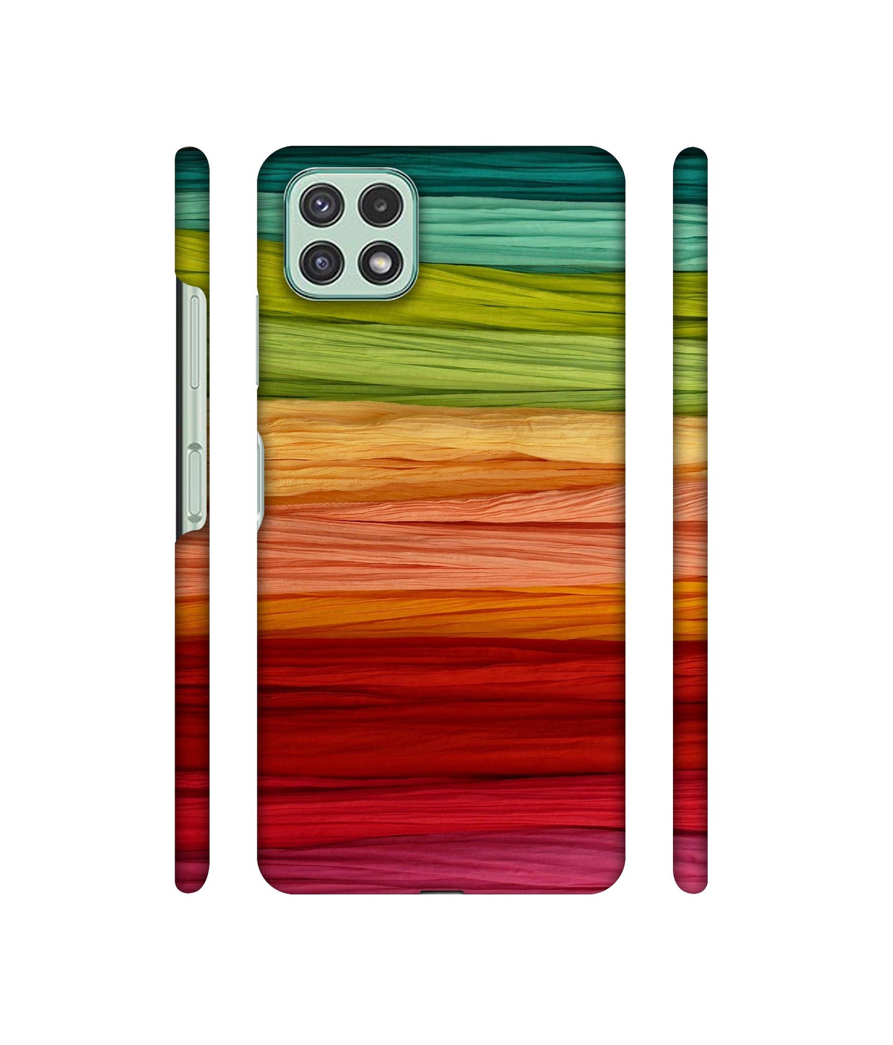 Colorful Thread Designer Hard Back Cover for Samsung Galaxy A22 5G / F42 5G