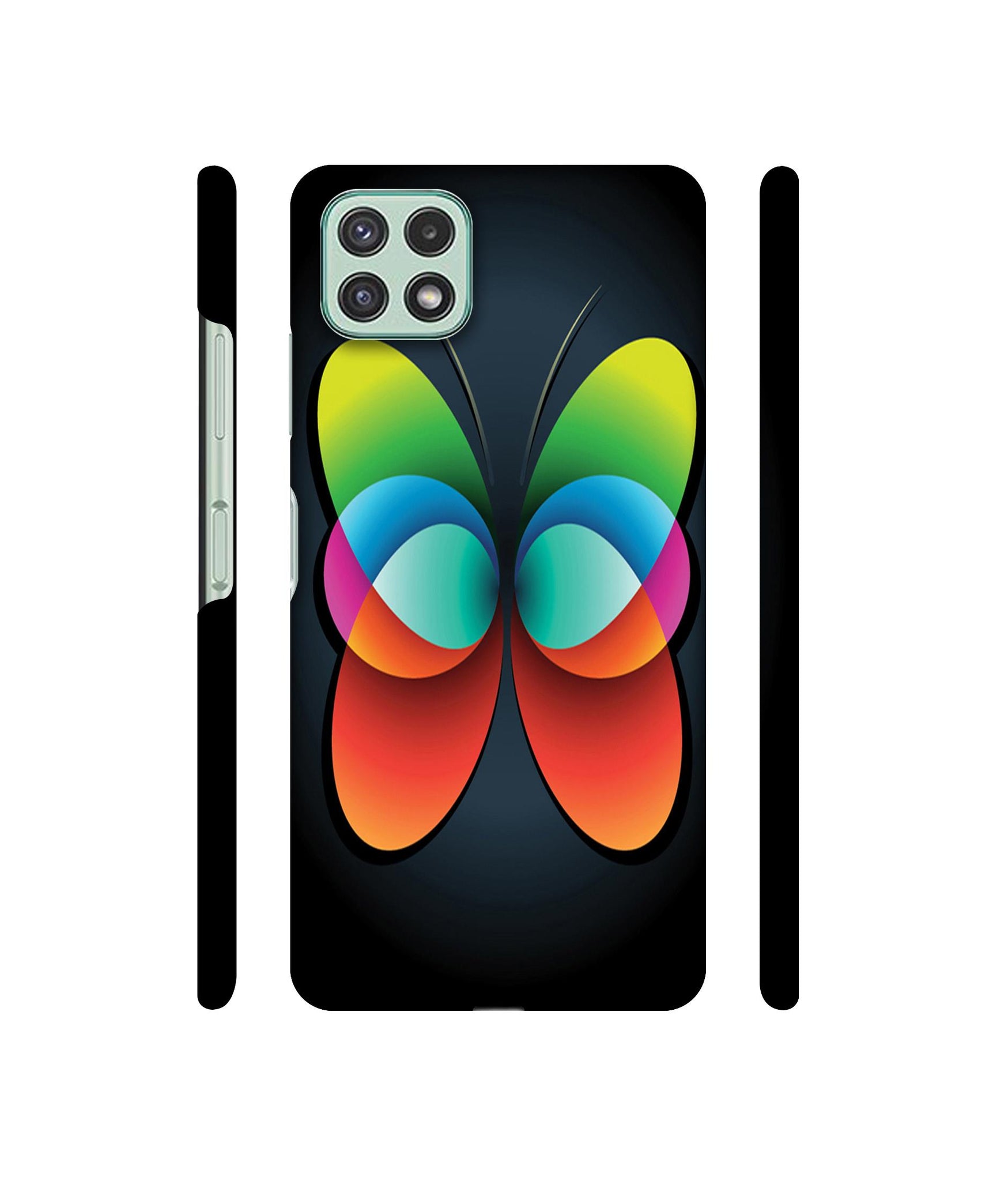 Colourfull Butterfly Designer Hard Back Cover for Samsung Galaxy A22 5G / F42 5G