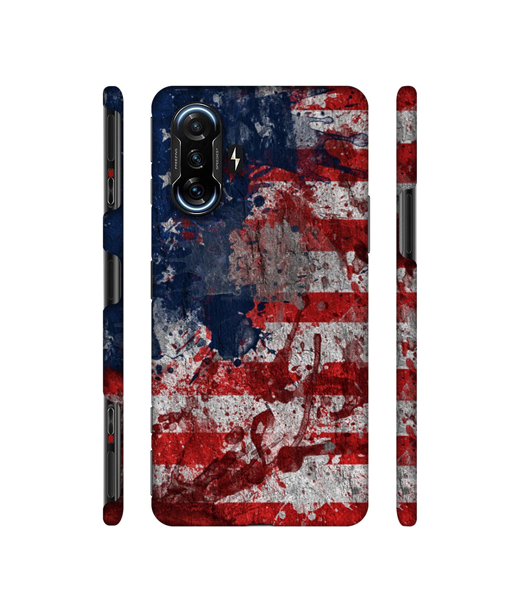 Painting American Designer Hard Back Cover for Mi Poco F3 GT