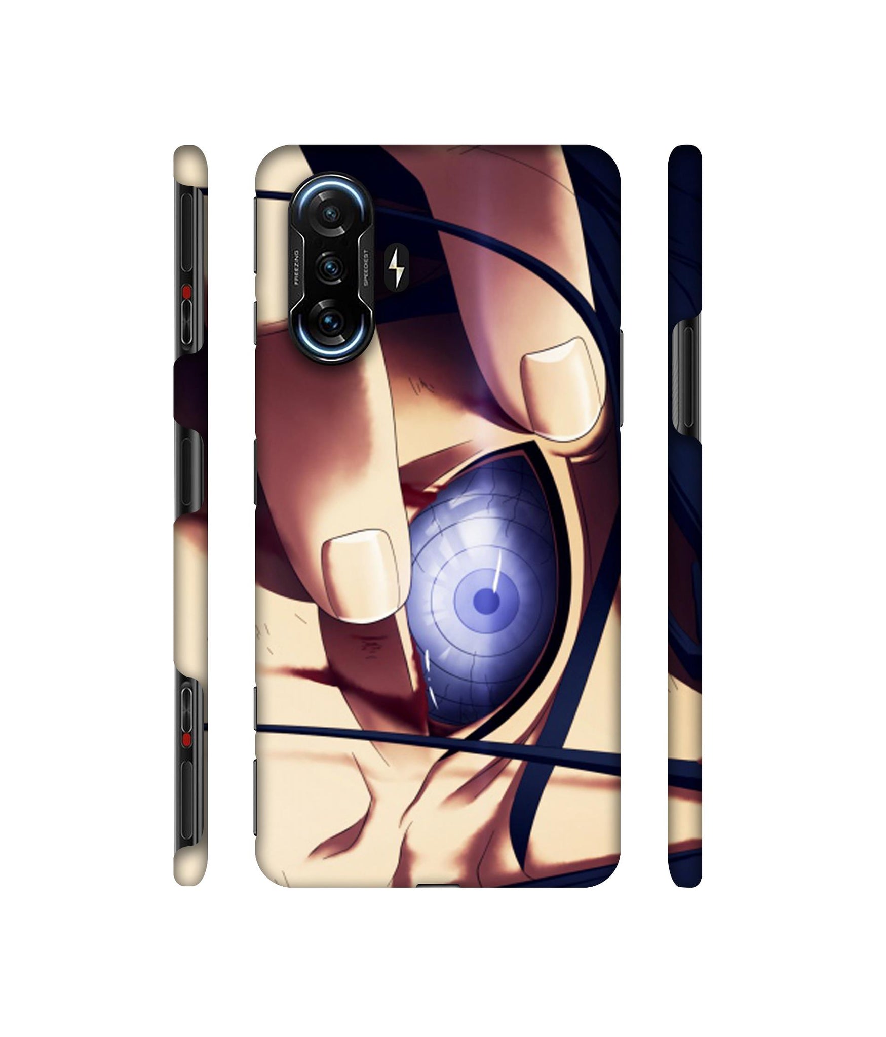 Anime Naruto Eye Designer Hard Back Cover for Mi Poco F3 GT