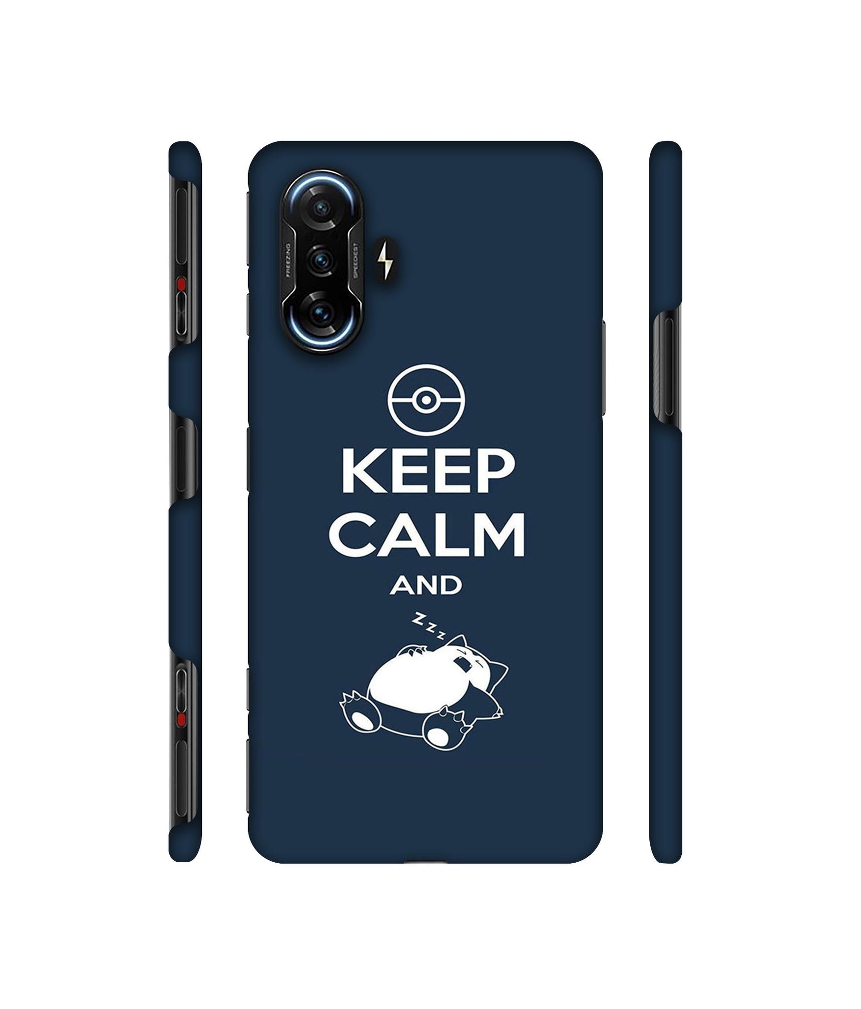 Sleep Pattern Designer Hard Back Cover for Mi Poco F3 GT