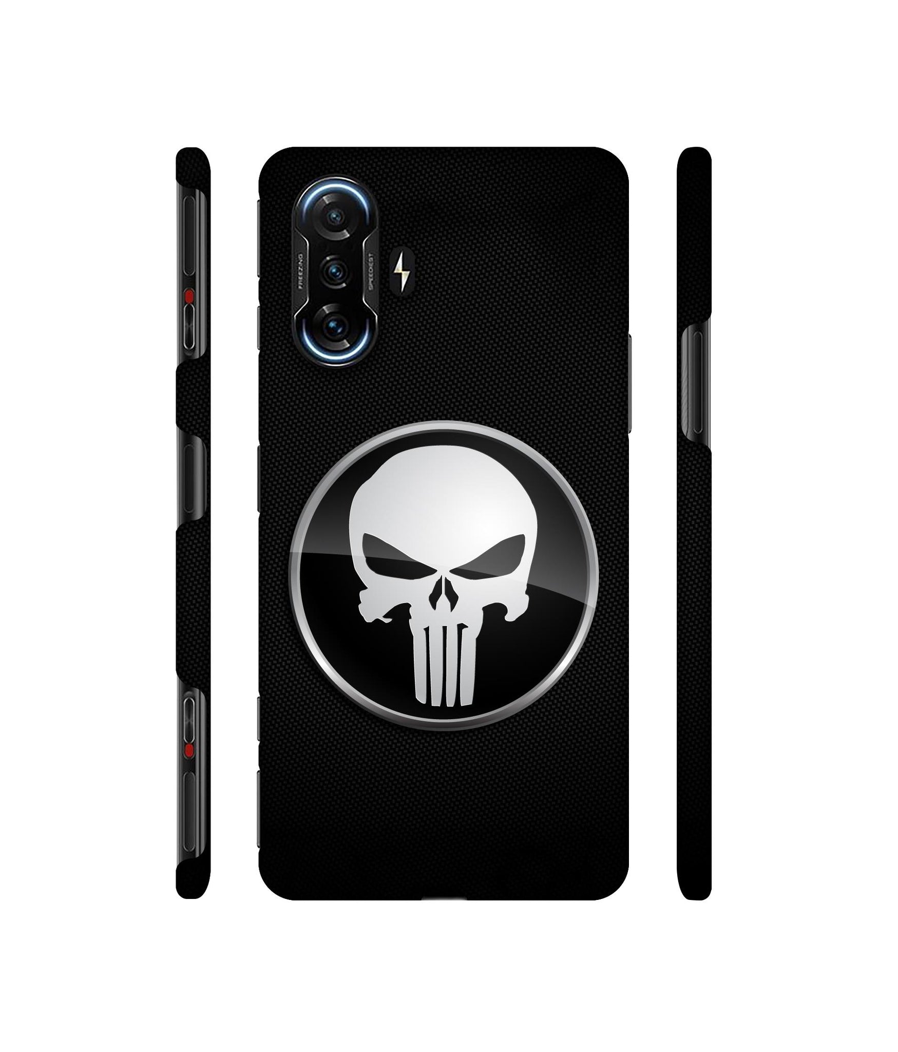Skull Pattern Designer Hard Back Cover for Mi Poco F3 GT
