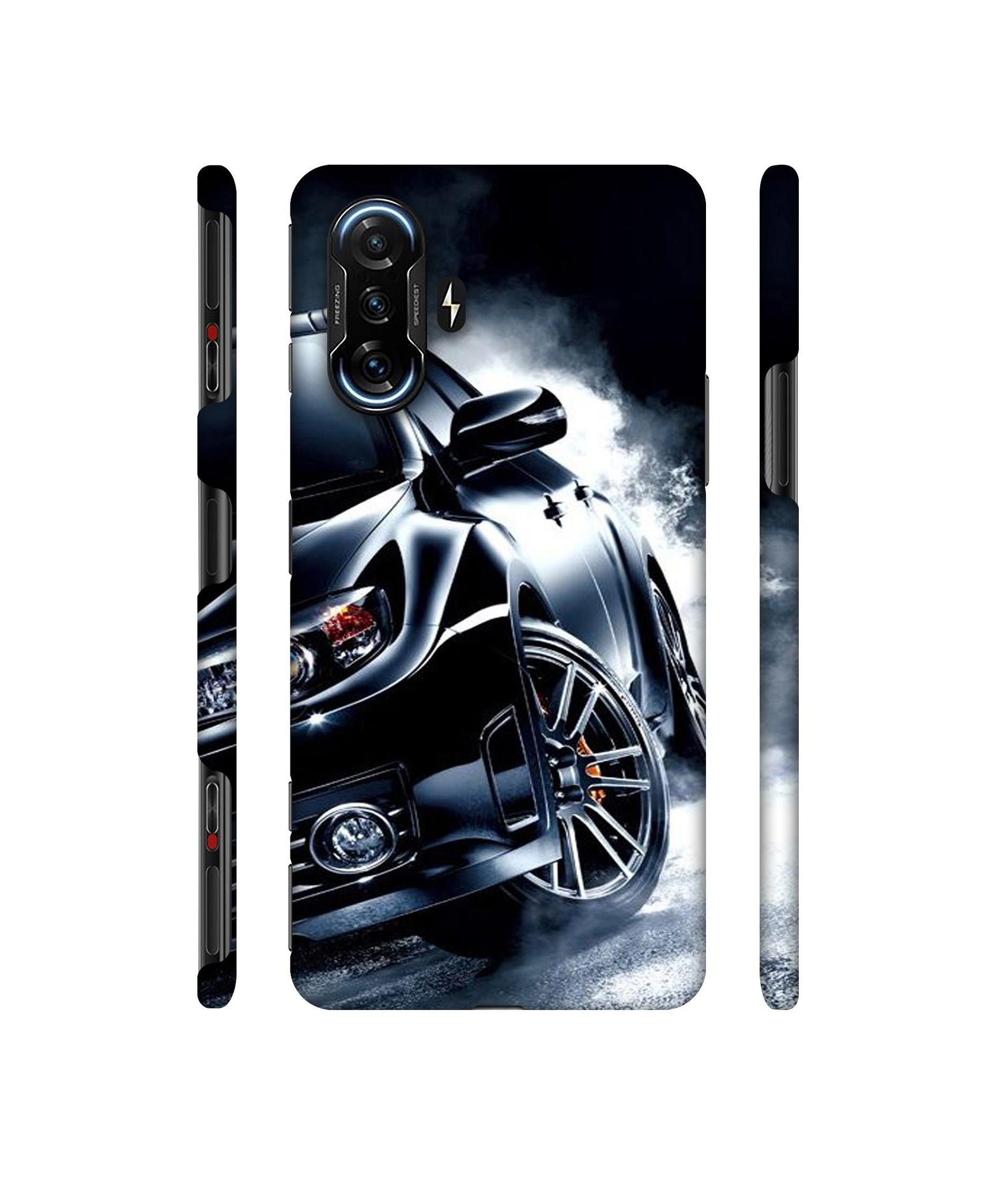 Speed Designer Hard Back Cover for Mi Poco F3 GT