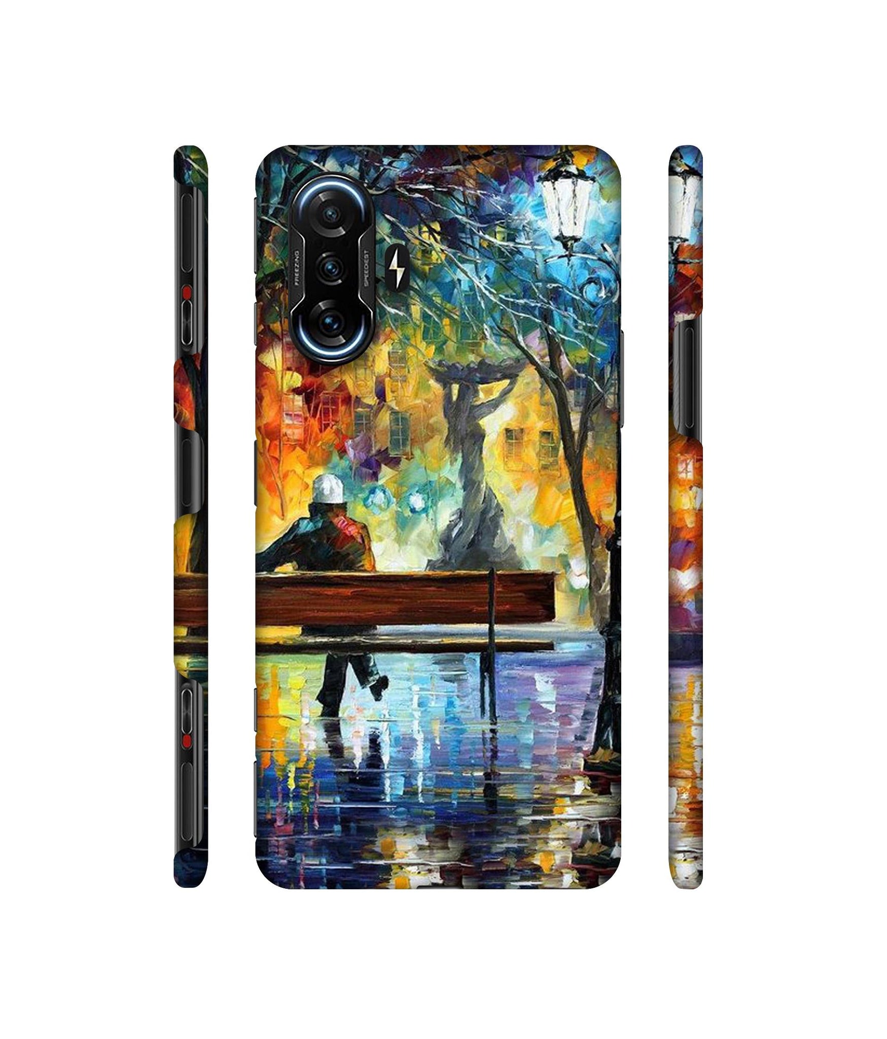 Man Resting Designer Hard Back Cover for Mi Poco F3 GT