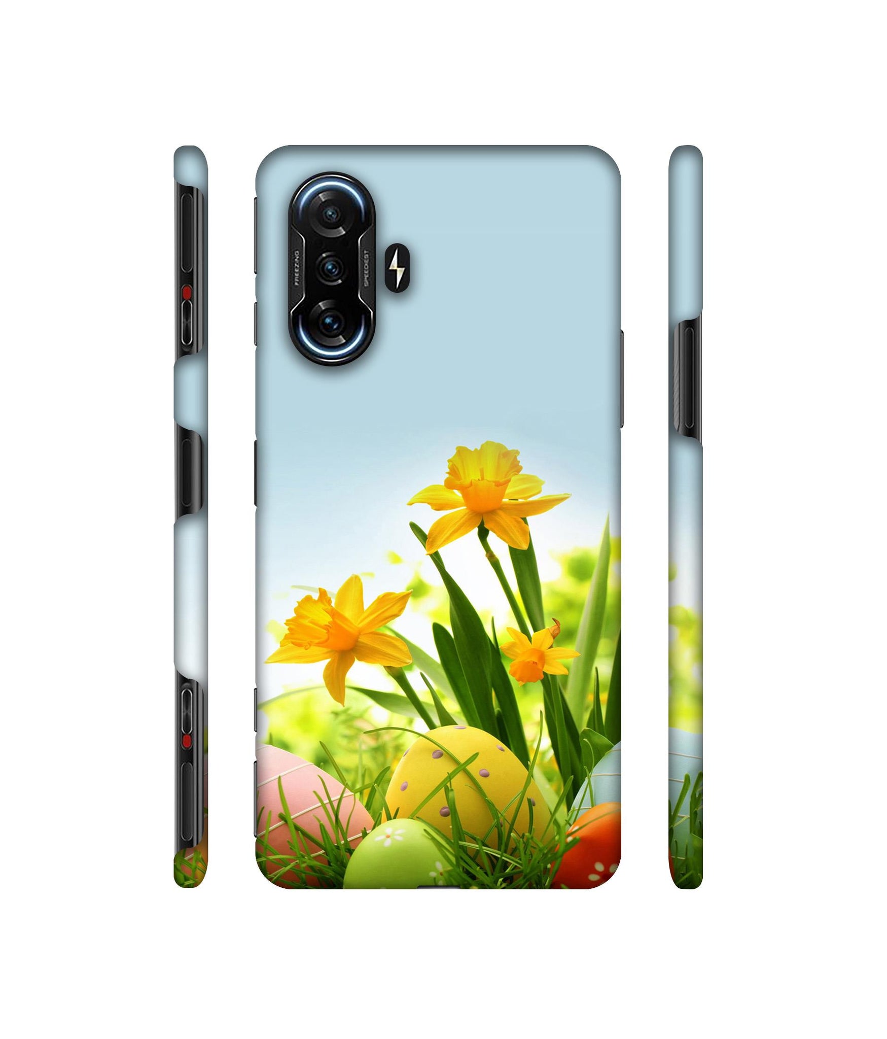 3D Bubble Designer Hard Back Cover for Mi Poco F3 GT