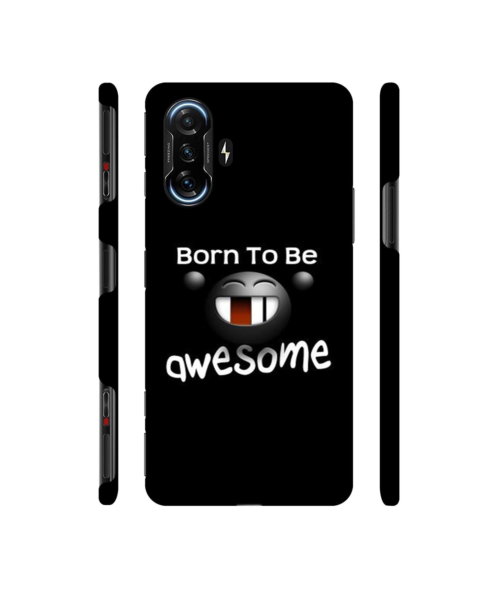 Awesome Quotes Designer Hard Back Cover for Mi Poco F3 GT