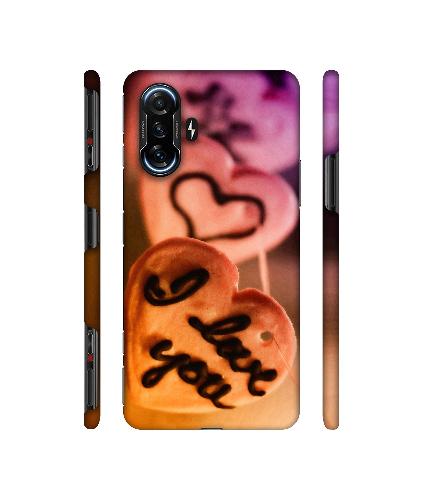 I Love you Designer Hard Back Cover for Mi Poco F3 GT