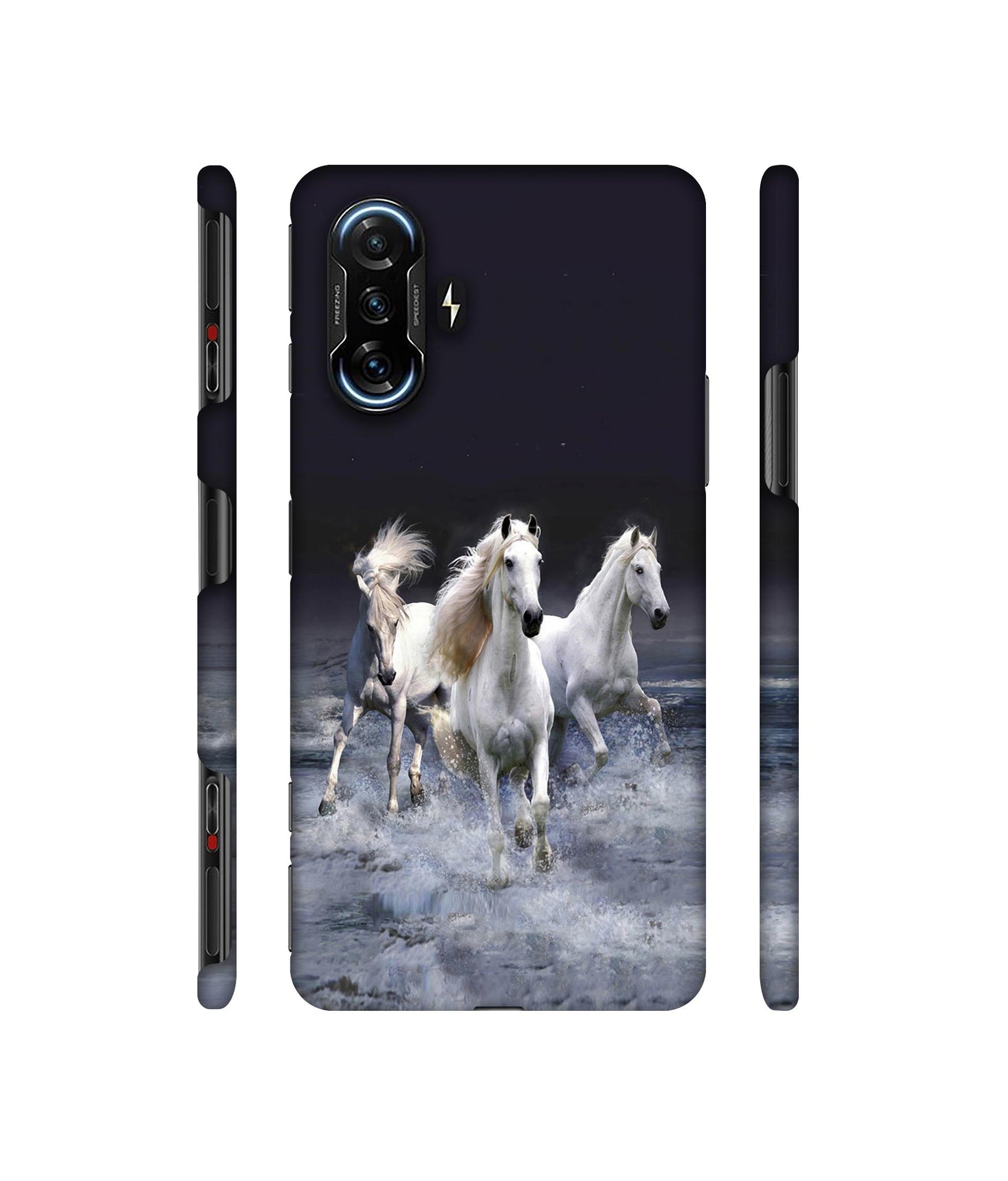 Mystic Horse Designer Hard Back Cover for Mi Poco F3 GT