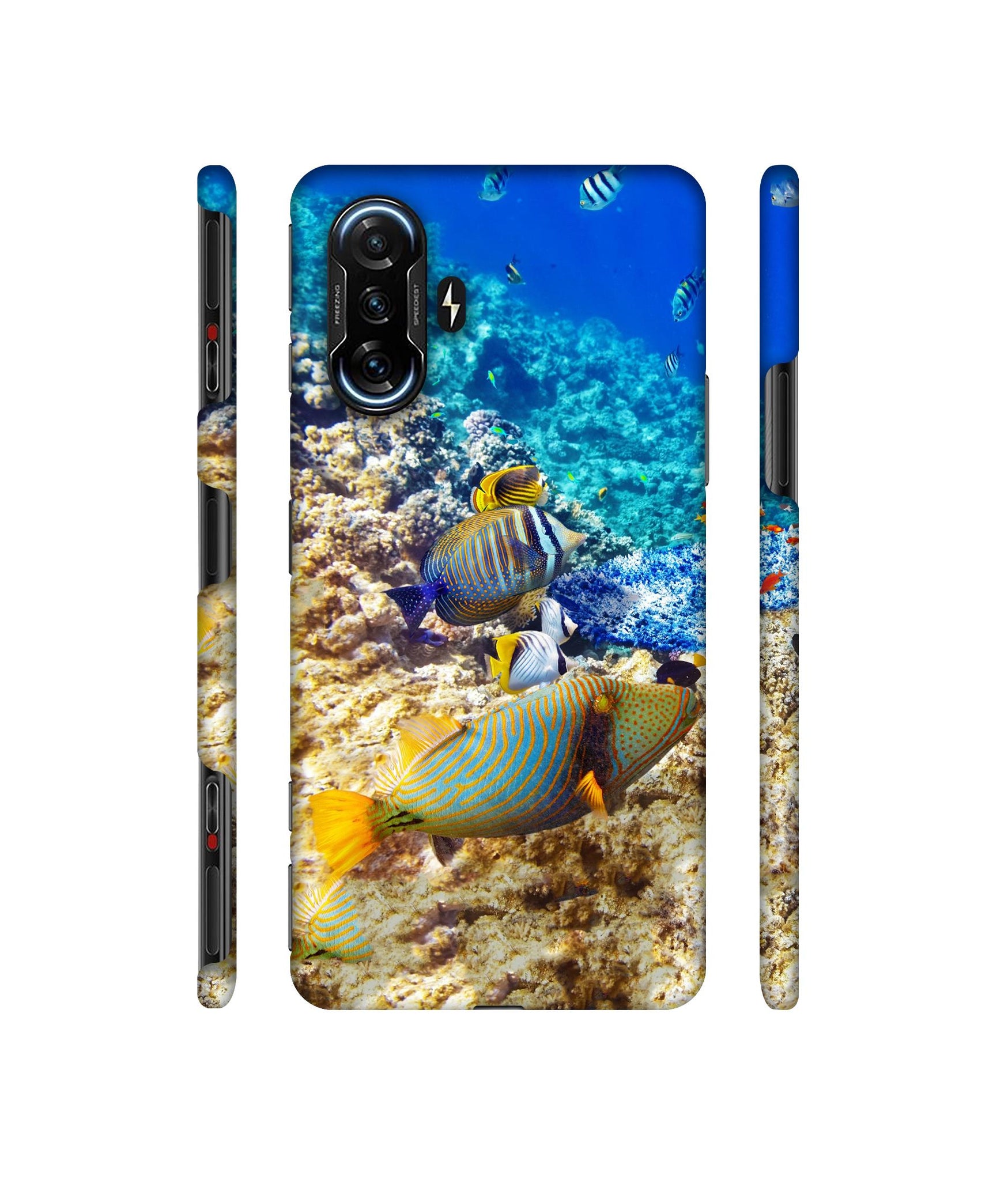 Underwater World Designer Hard Back Cover for Mi Poco F3 GT