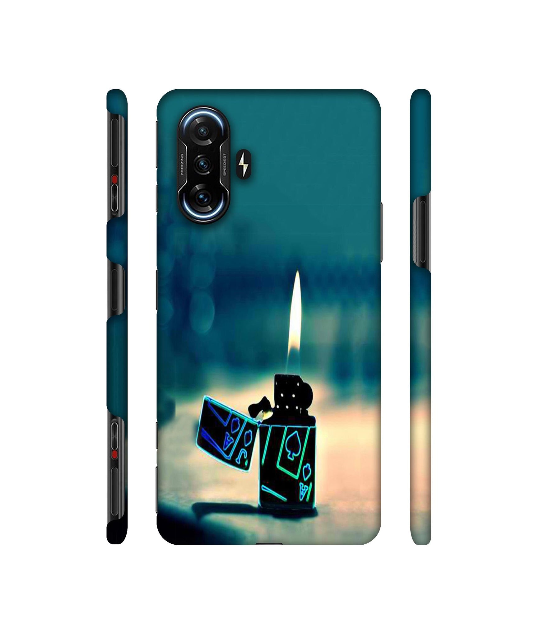 Cigrate Lighter Designer Hard Back Cover for Mi Poco F3 GT