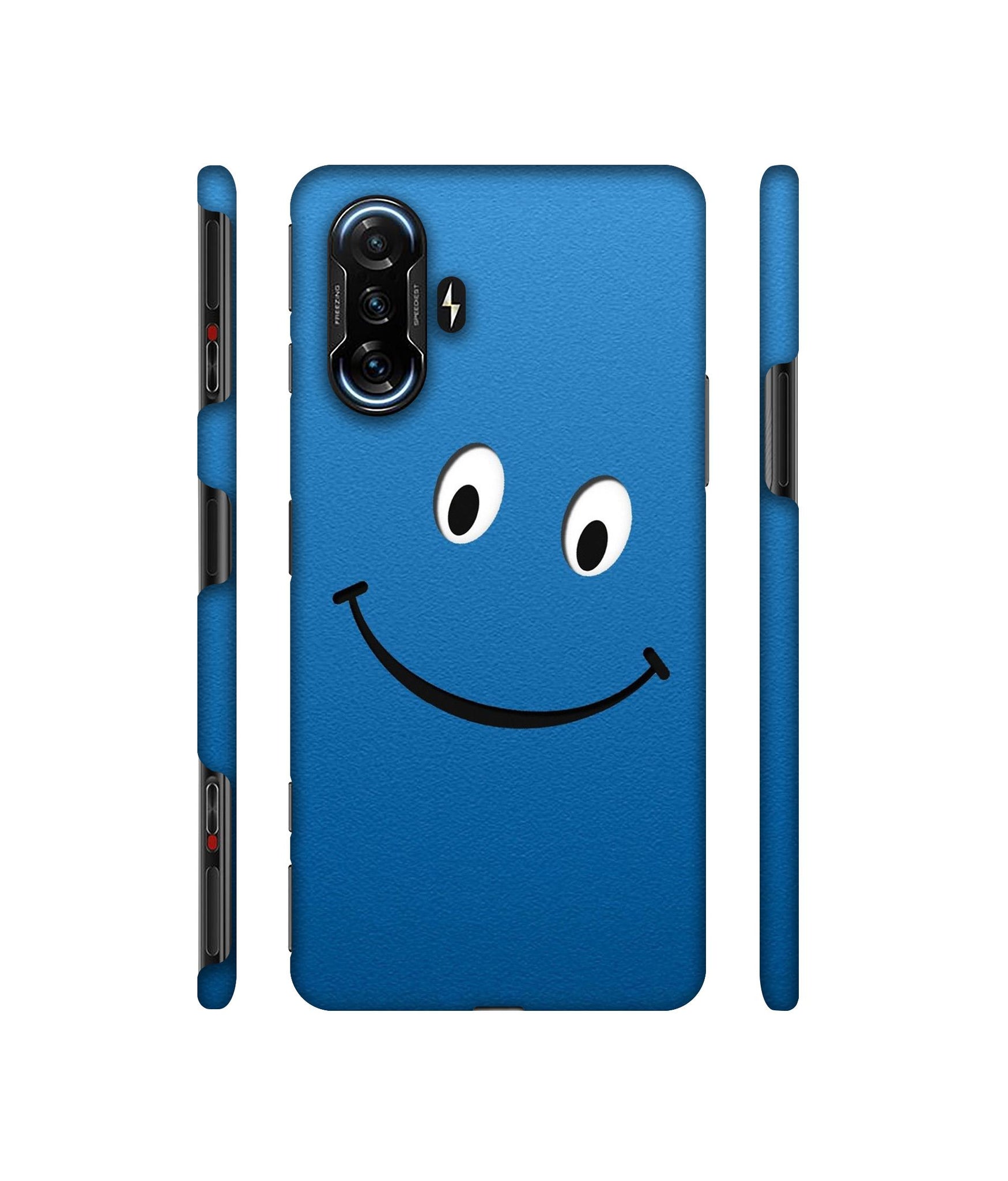 Happy Designer Hard Back Cover for Mi Poco F3 GT