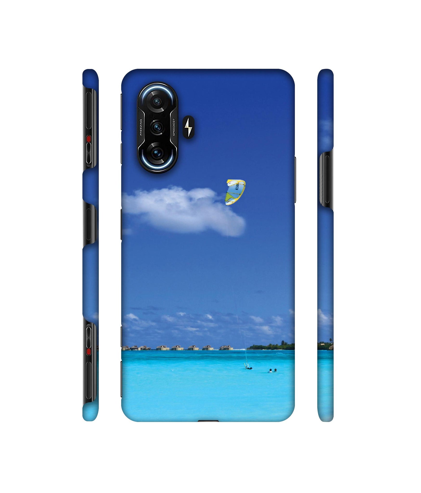 Maldivies Ocean Designer Hard Back Cover for Mi Poco F3 GT