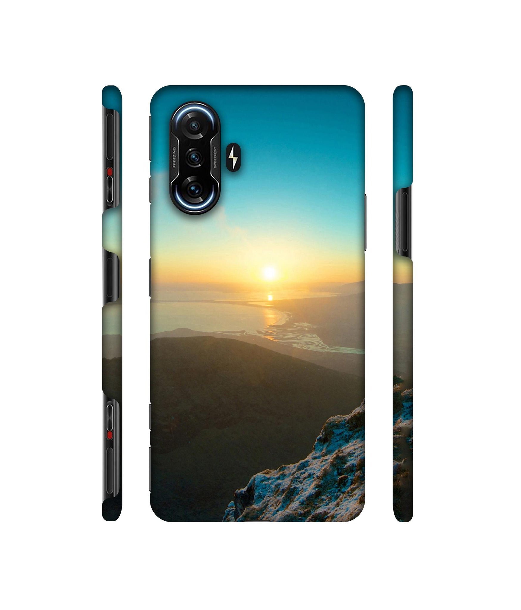 Senset Designer Hard Back Cover for Mi Poco F3 GT