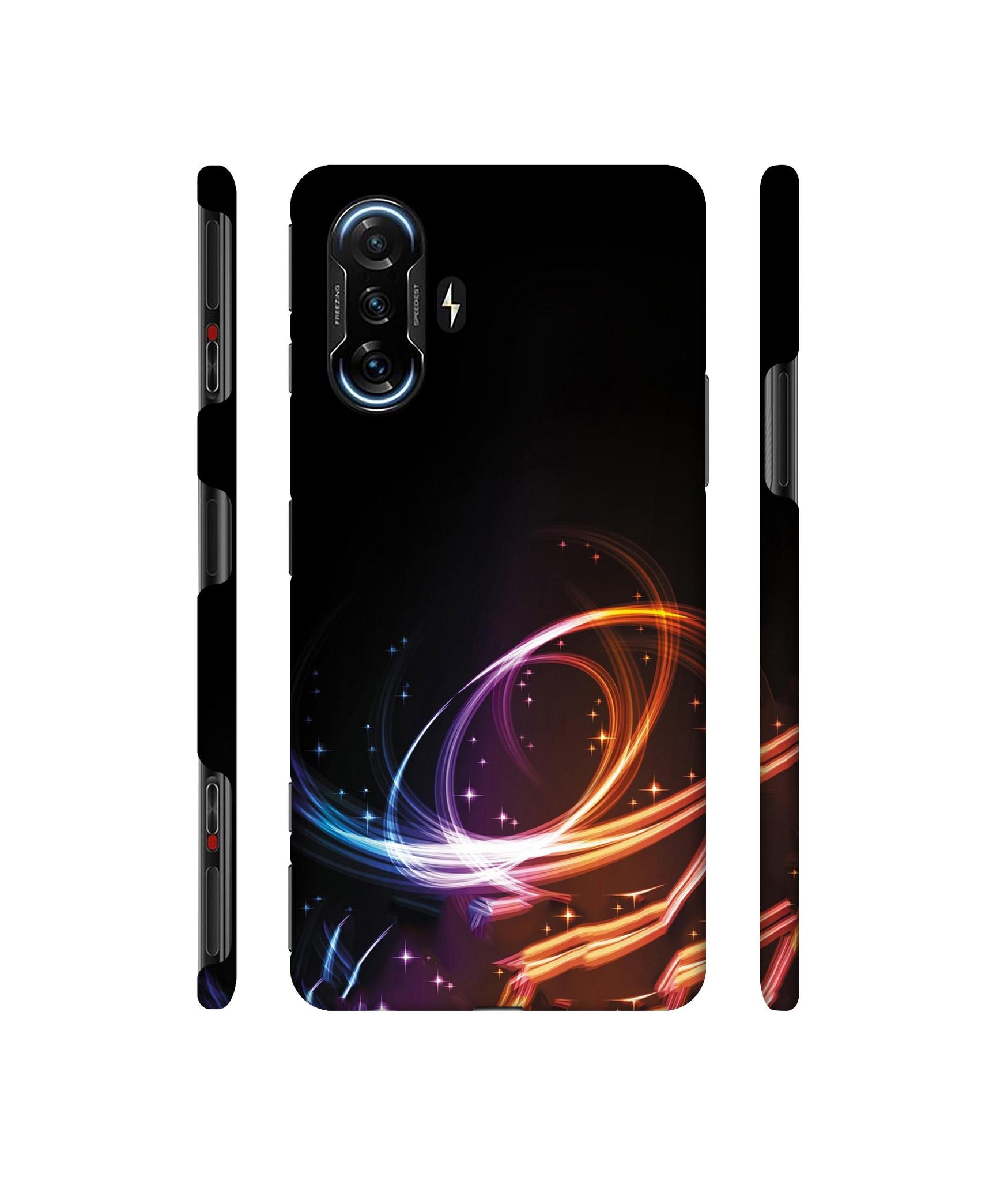 Abstract Background Designer Hard Back Cover for Mi Poco F3 GT