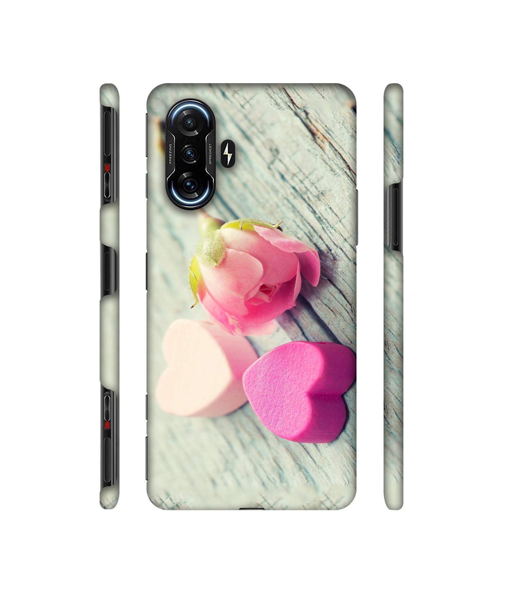 Tenderness Designer Hard Back Cover for Mi Poco F3 GT