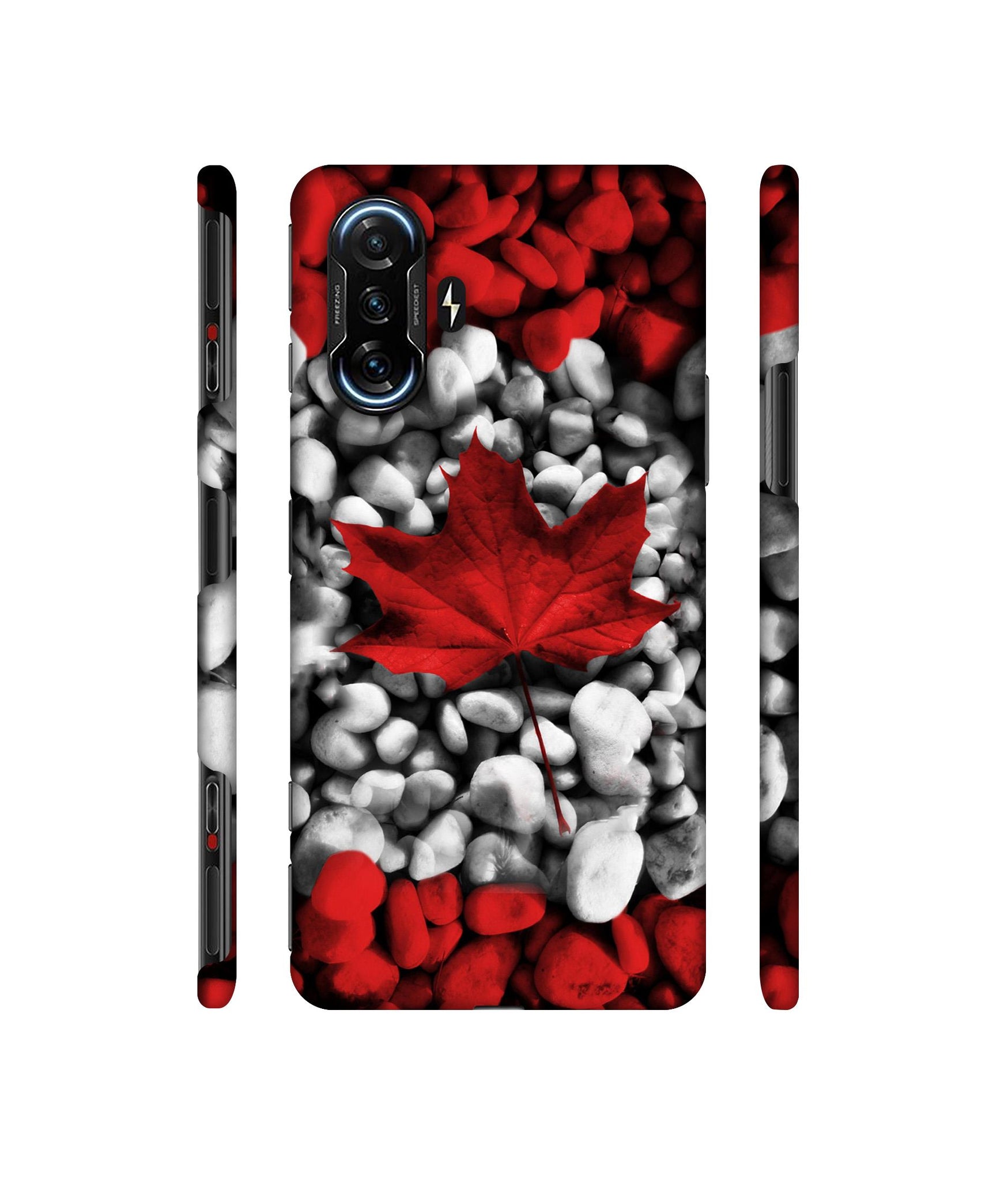 Canada Leaves Flag Designer Hard Back Cover for Mi Poco F3 GT