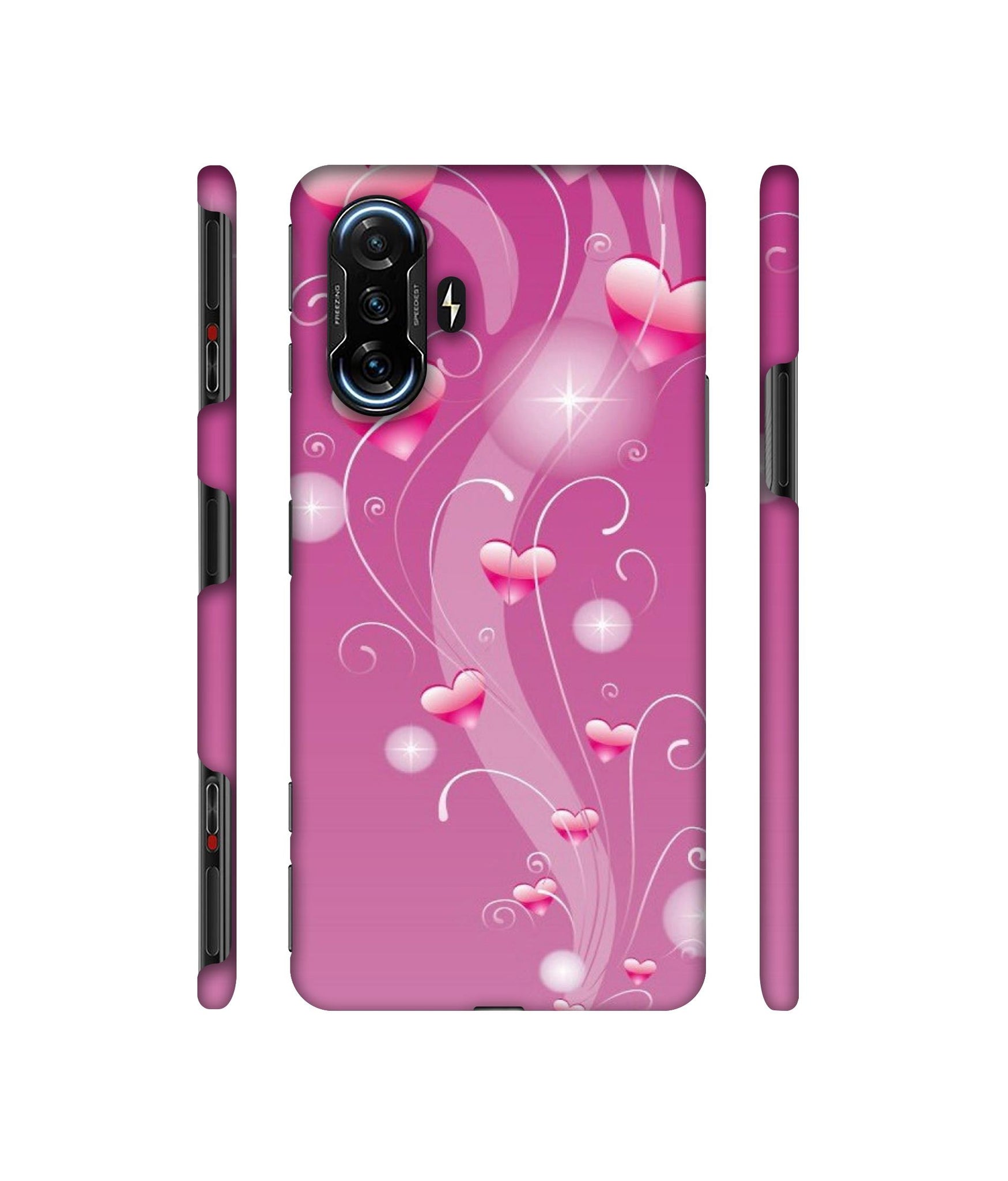 Tea White Designer Hard Back Cover for Mi Poco F3 GT