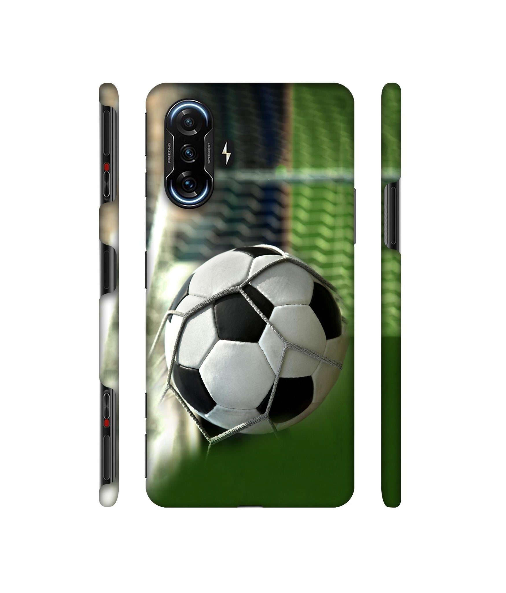 Football Designer Hard Back Cover for Mi Poco F3 GT