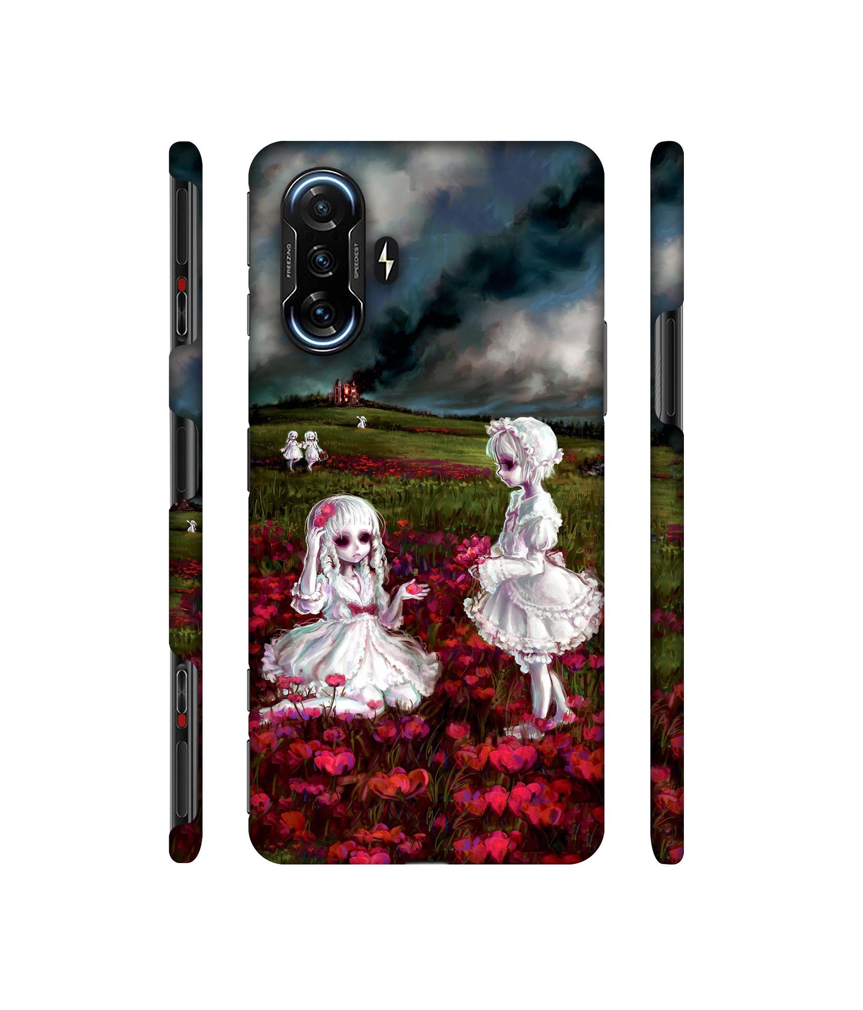 Vampires Girls Designer Hard Back Cover for Mi Poco F3 GT