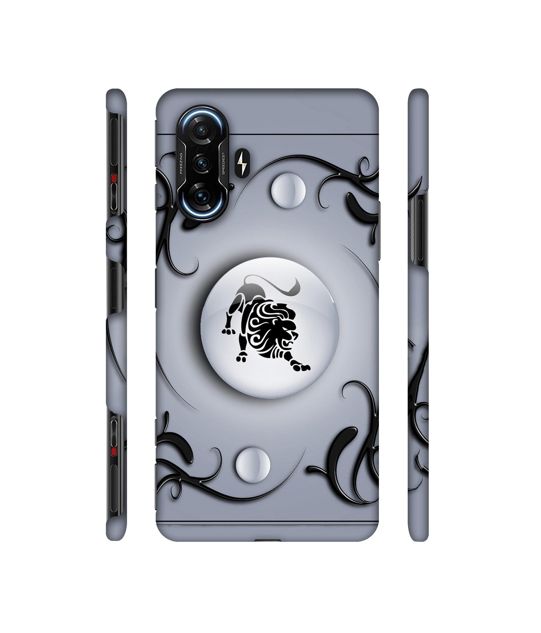 Leo Designer Hard Back Cover for Mi Poco F3 GT