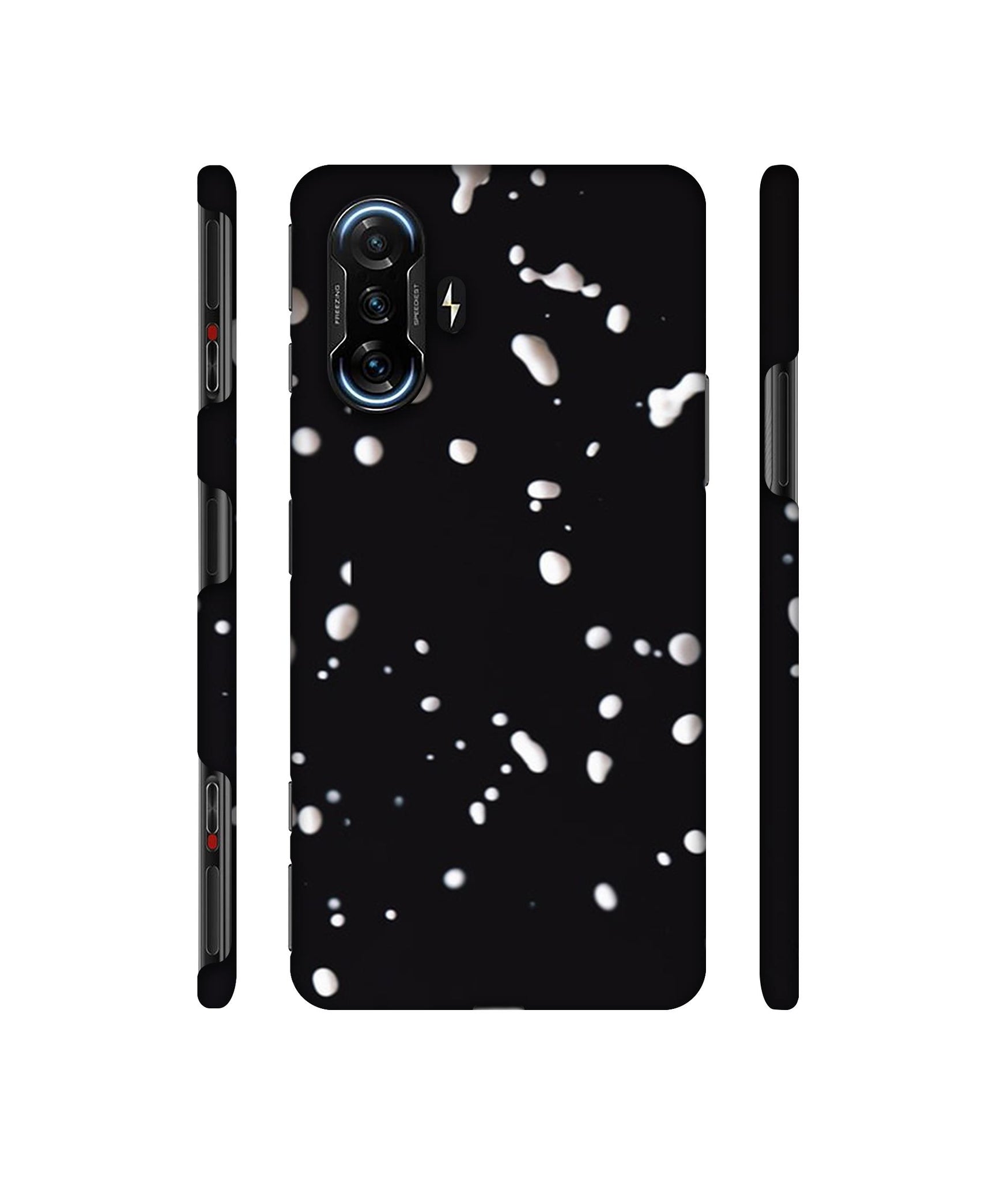 Milk Splash Designer Hard Back Cover for Mi Poco F3 GT