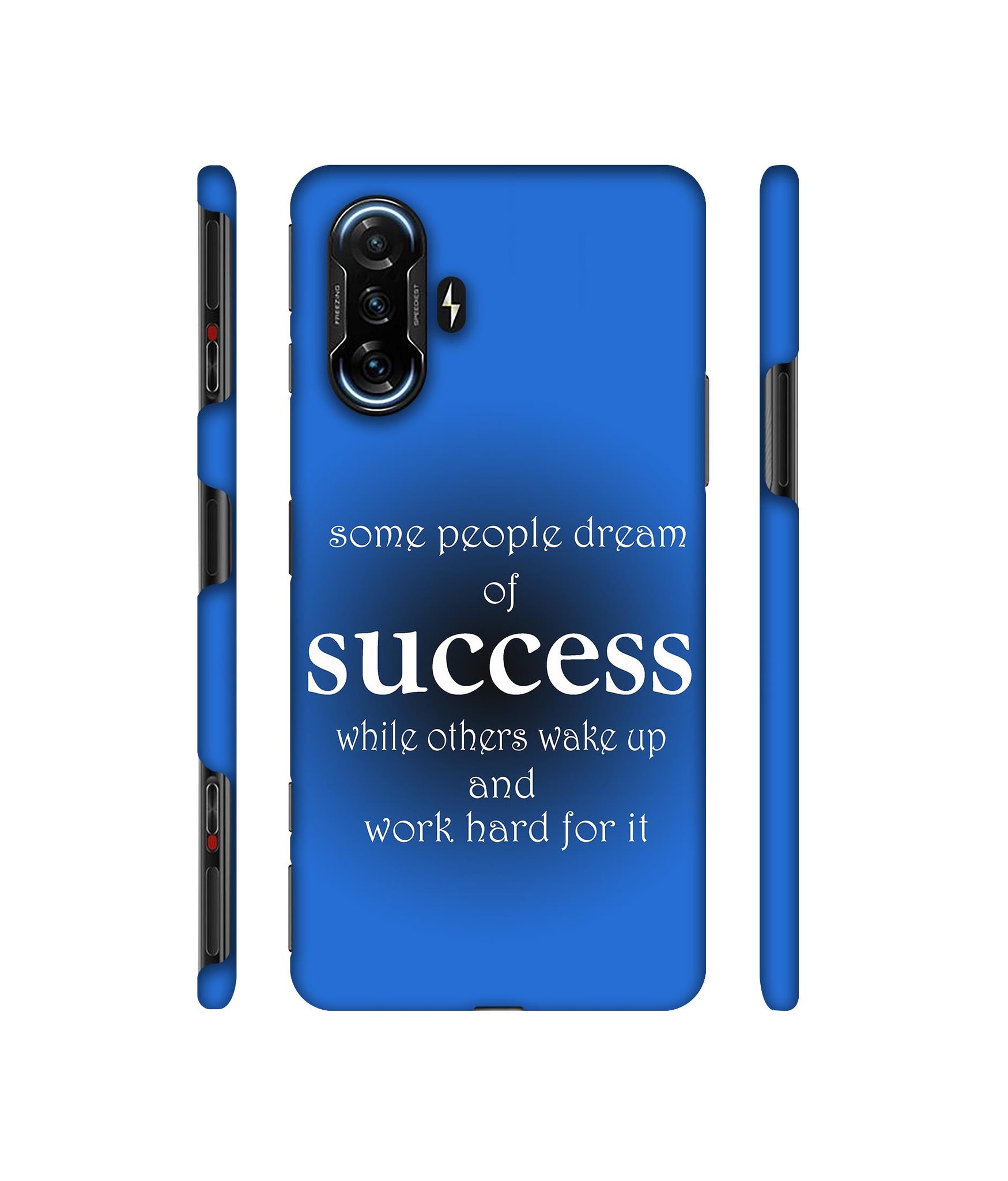 Success Motivational Designer Hard Back Cover for Mi Poco F3 GT