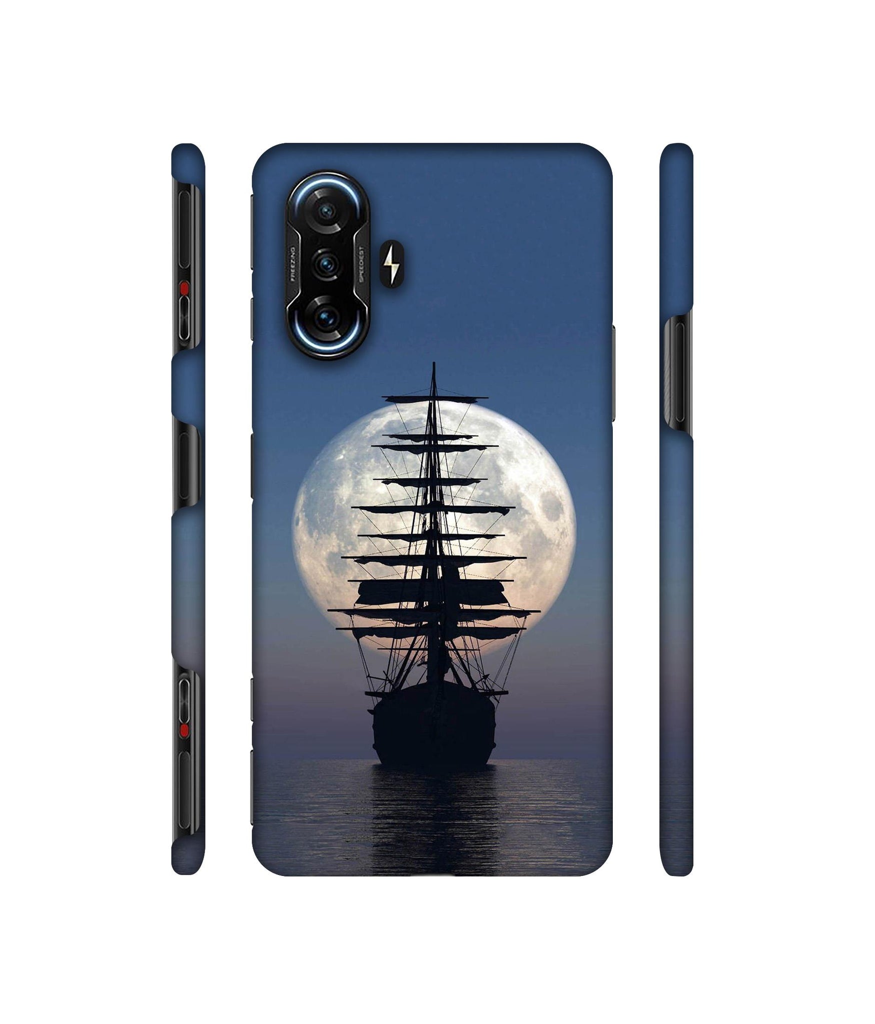 Sea Sunset Designer Hard Back Cover for Mi Poco F3 GT