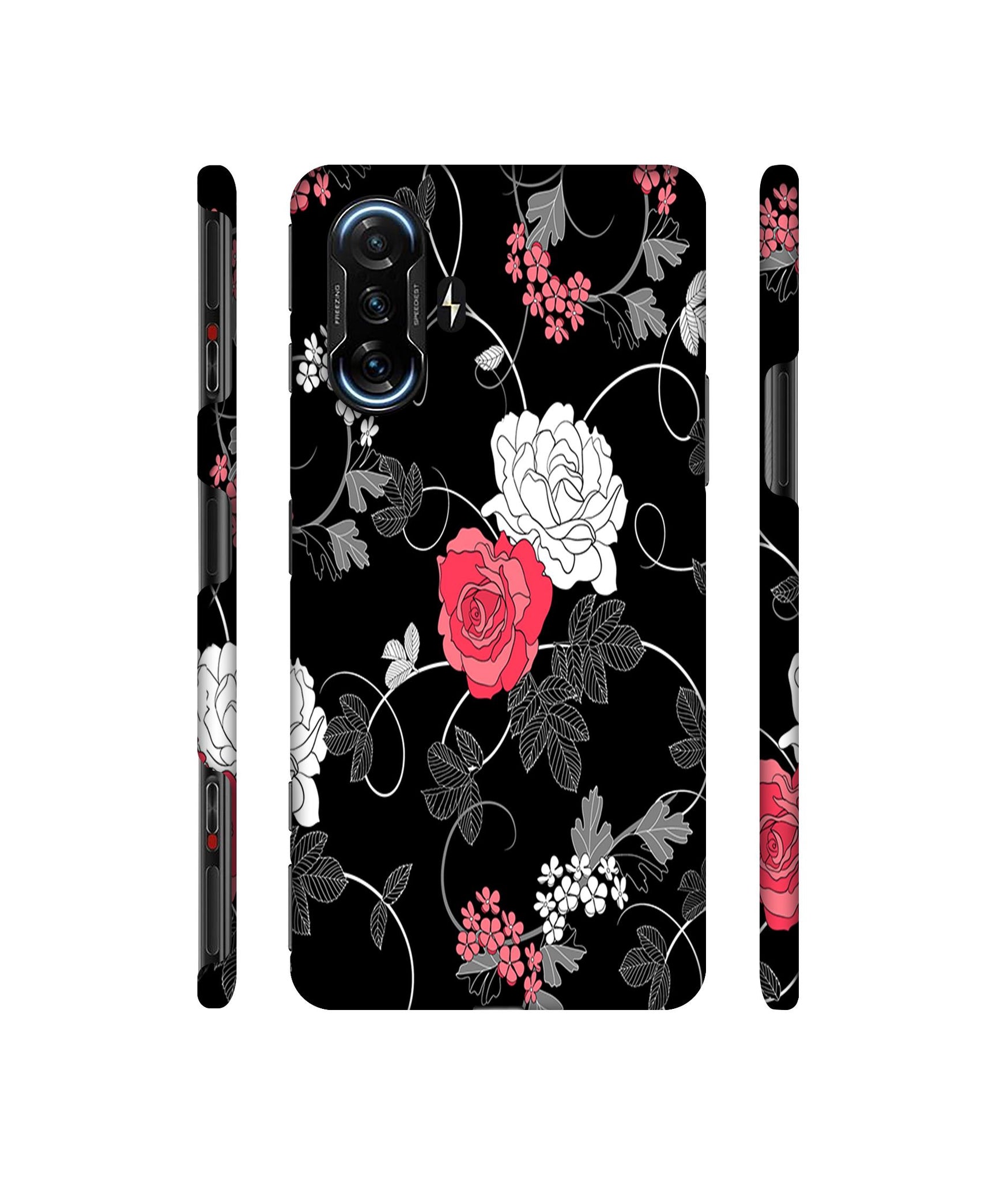 Roses Designer Hard Back Cover for Mi Poco F3 GT
