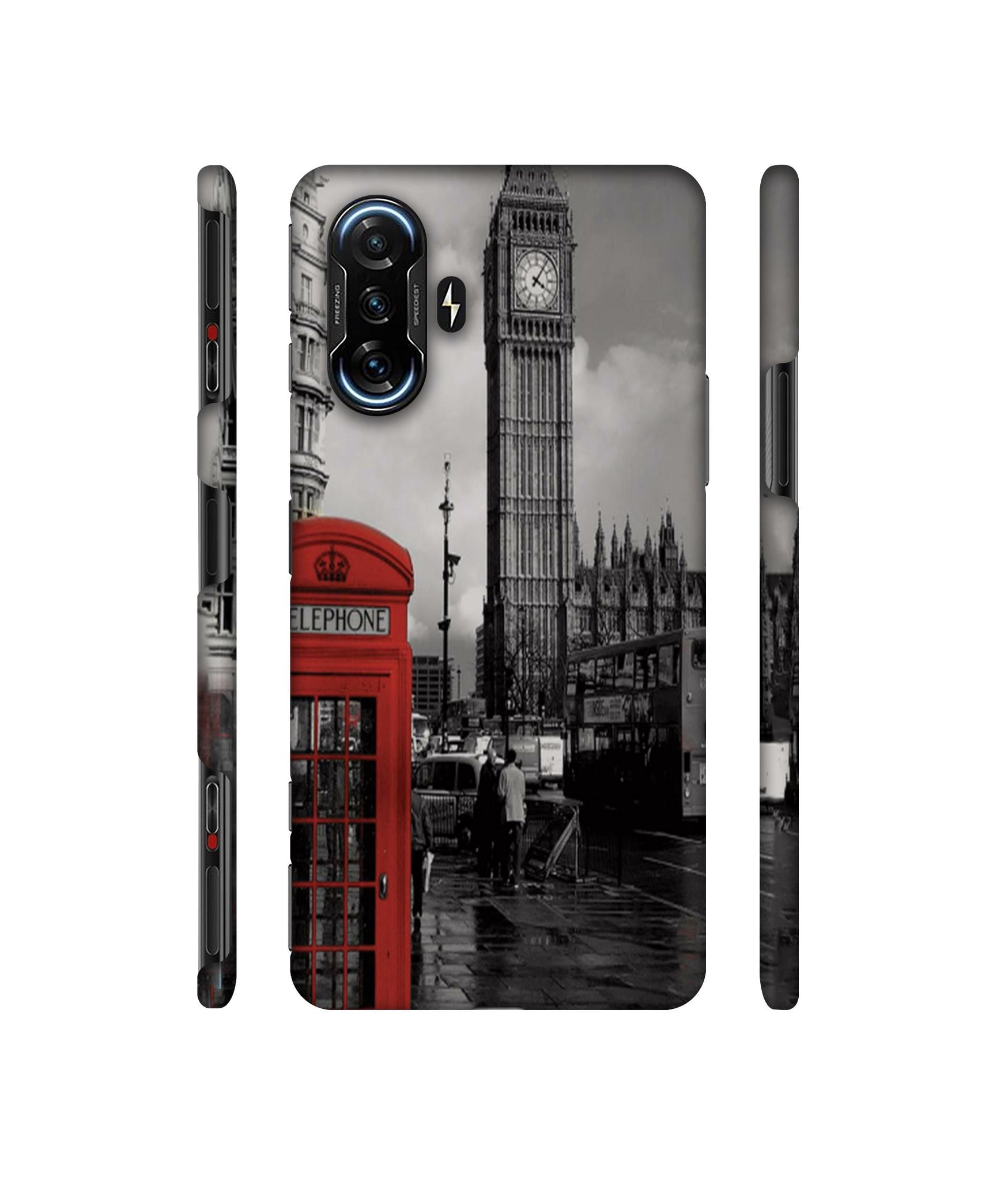 London Theme Designer Hard Back Cover for Mi Poco F3 GT