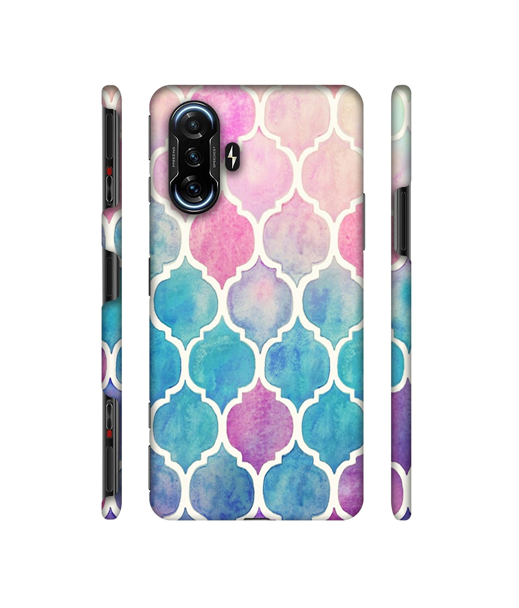 Patterns Art Designer Hard Back Cover for Mi Poco F3 GT