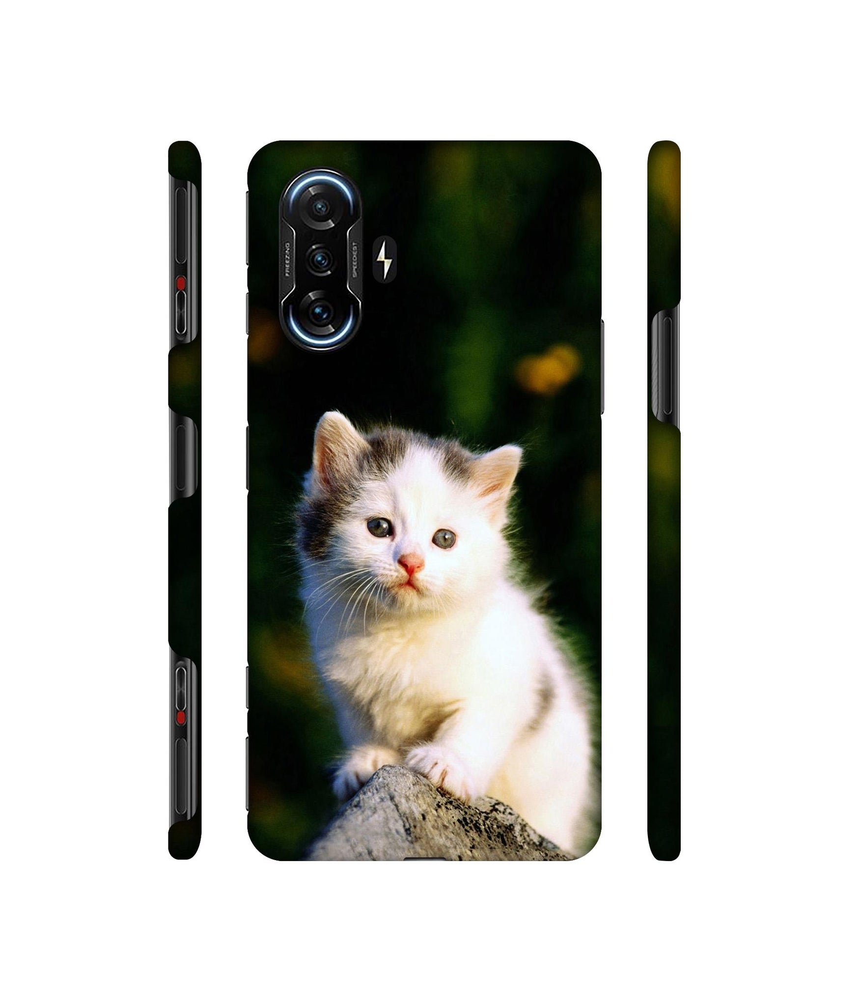 Sweet Cat Designer Hard Back Cover for Mi Poco F3 GT
