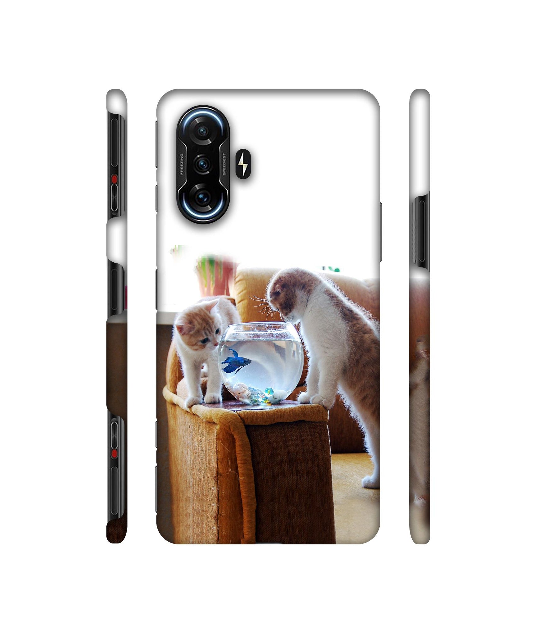 Quotes Tumbler Designer Hard Back Cover for Mi Poco F3 GT