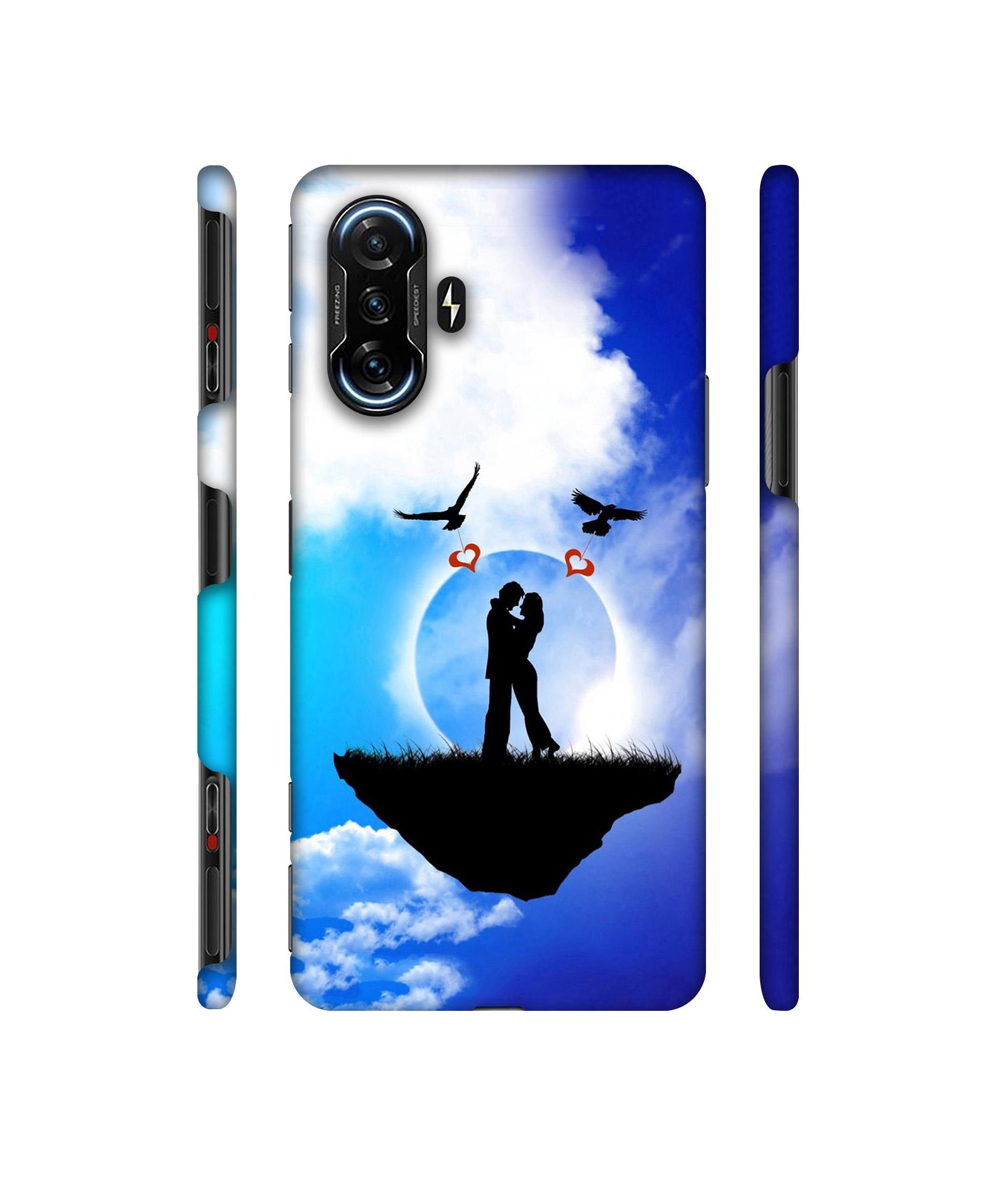 Flying Love Designer Hard Back Cover for Mi Poco F3 GT