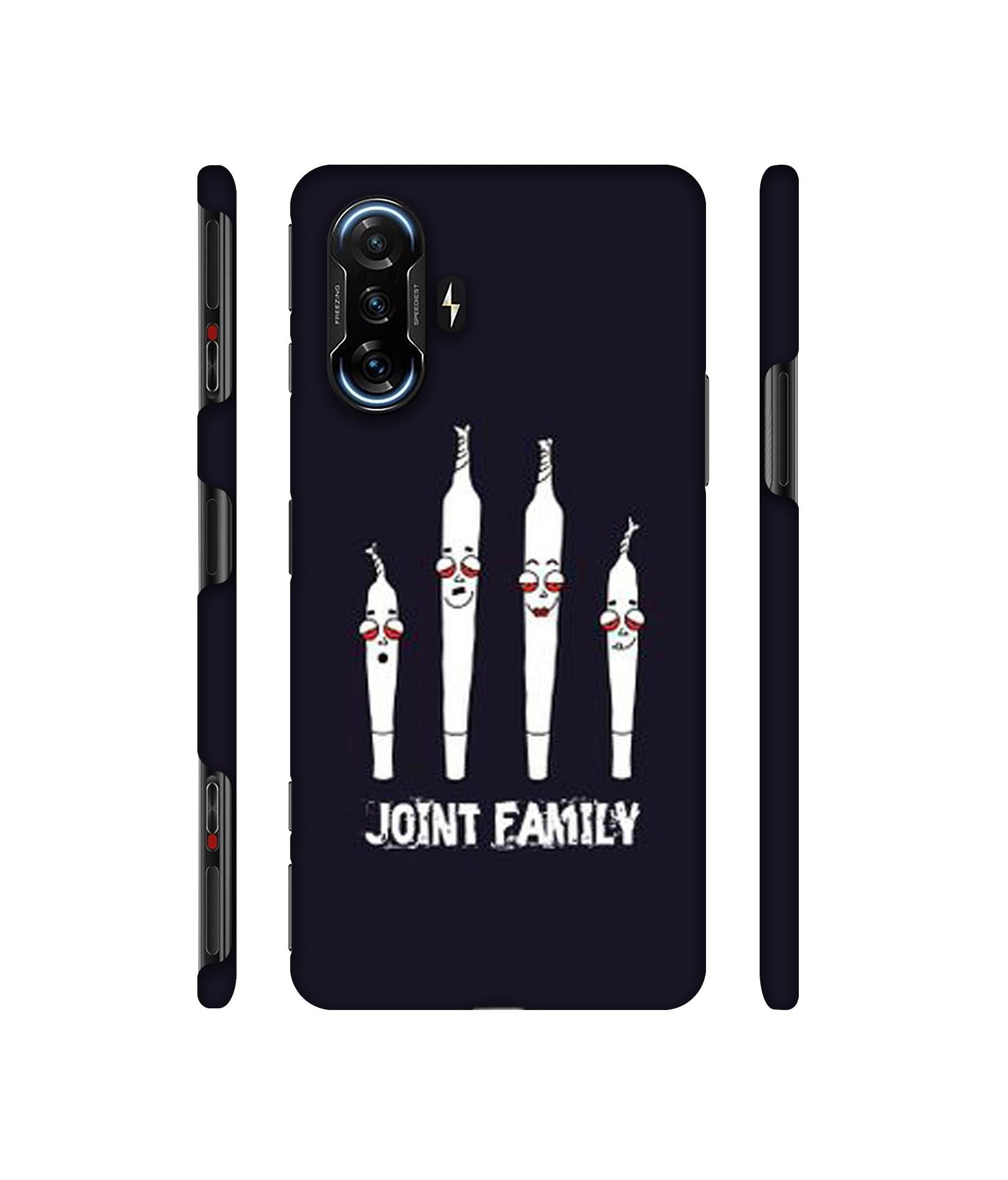 Joint Family Designer Hard Back Cover for Mi Poco F3 GT