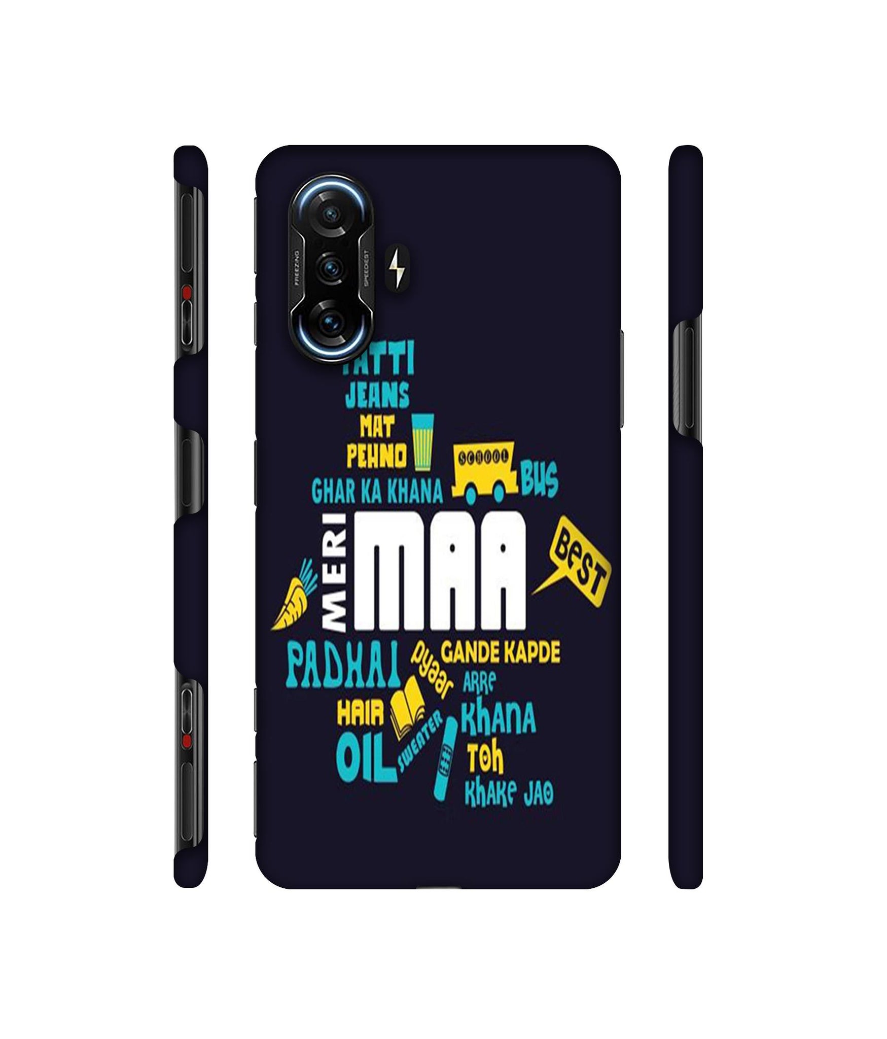 Maa Designer Hard Back Cover for Mi Poco F3 GT